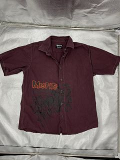 misfits button up shirt
