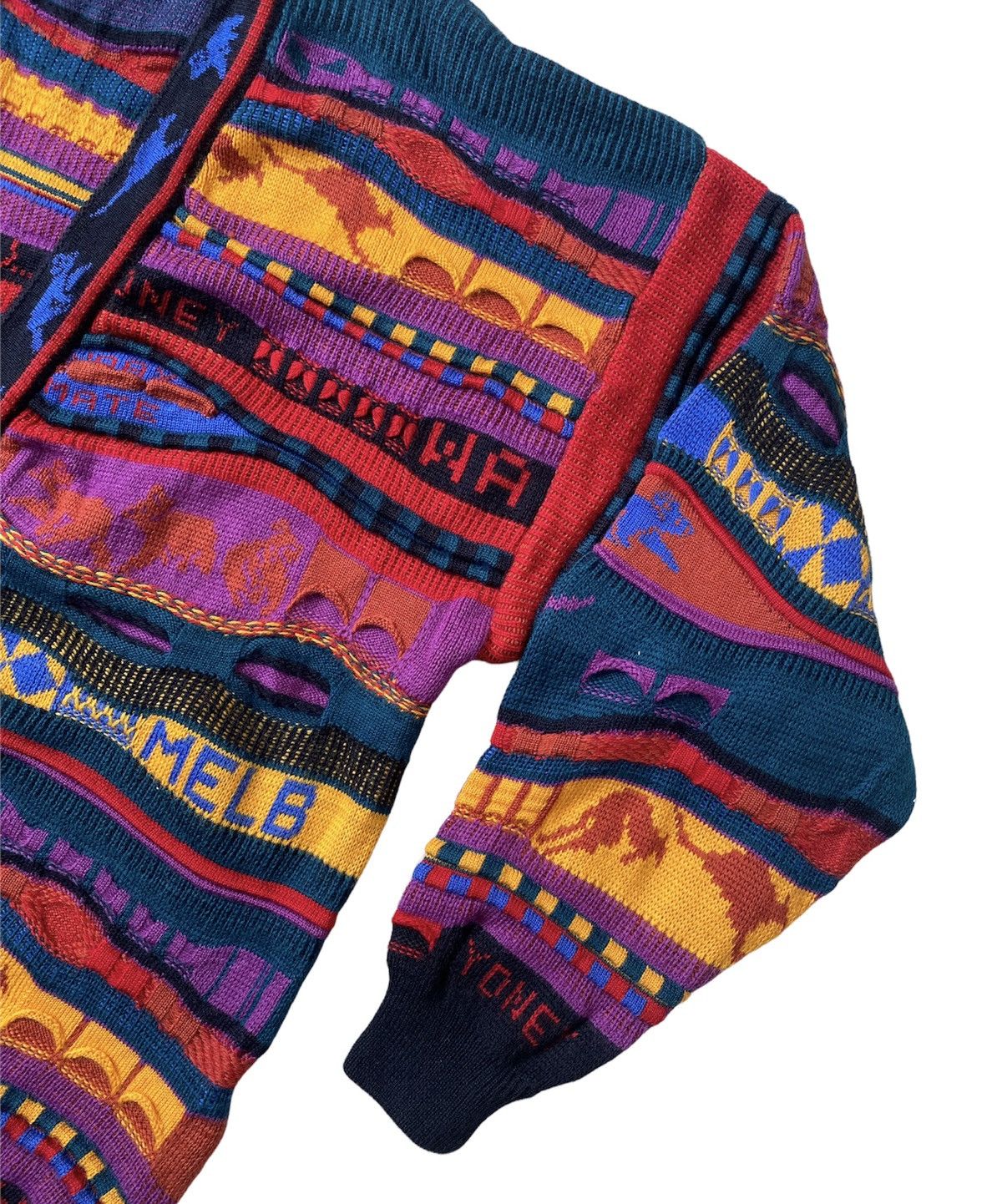 Coogi Emaroo Sweater Cardigan Inspired by Coogi Australia Size US L / EU 52-54 / 3 - 3 Thumbnail