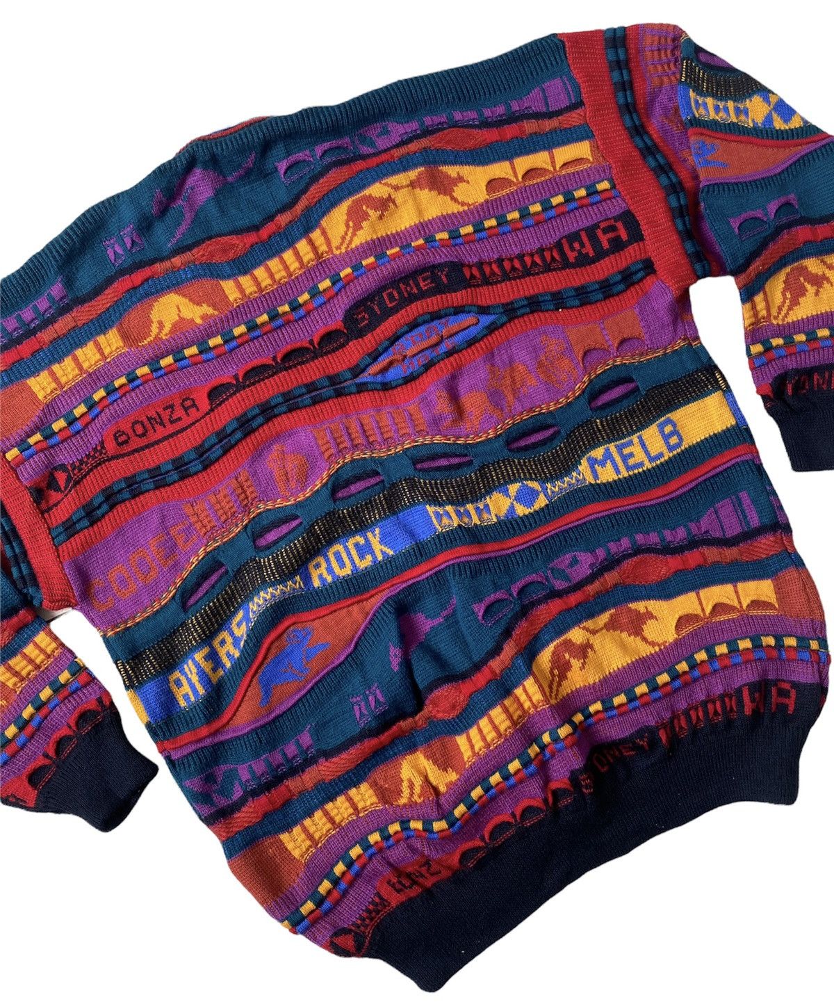 Coogi Emaroo Sweater Cardigan Inspired by Coogi Australia Size US L / EU 52-54 / 3 - 2 Thumbnail