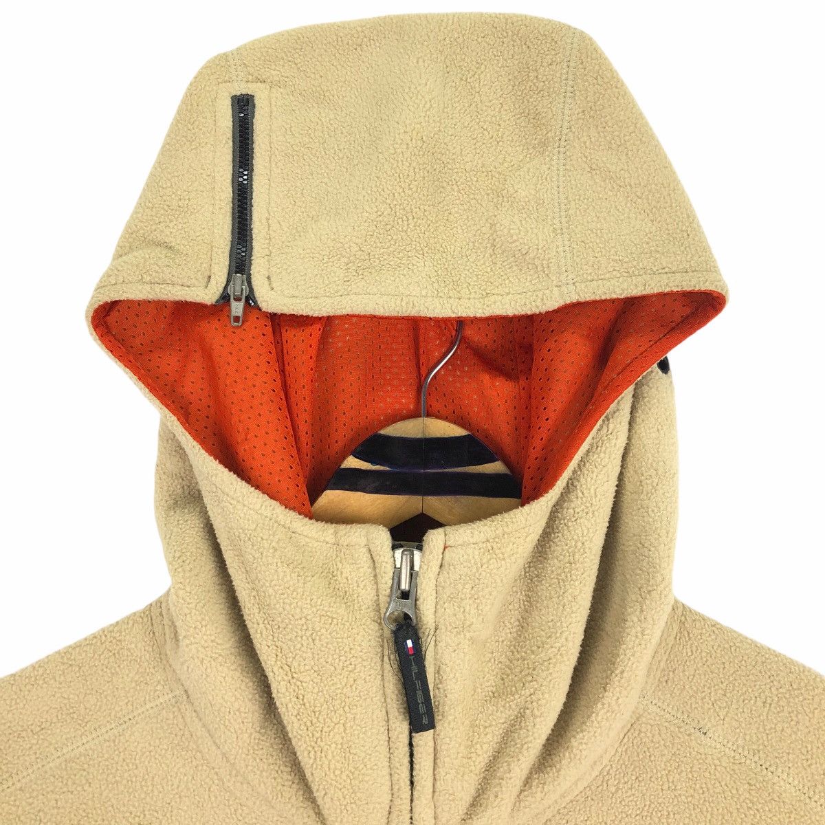 Tommy Hilfiger Vintage Tommy Hilfiger Fleece Sweater Hoodie Embossed Logo Size US XL / EU 56 / 4 - 6 Thumbnail