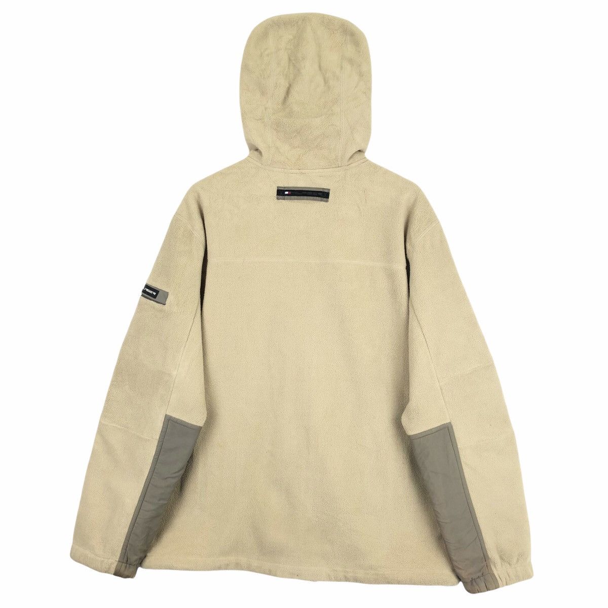 Tommy Hilfiger Vintage Tommy Hilfiger Fleece Sweater Hoodie Embossed Logo Size US XL / EU 56 / 4 - 14 Thumbnail