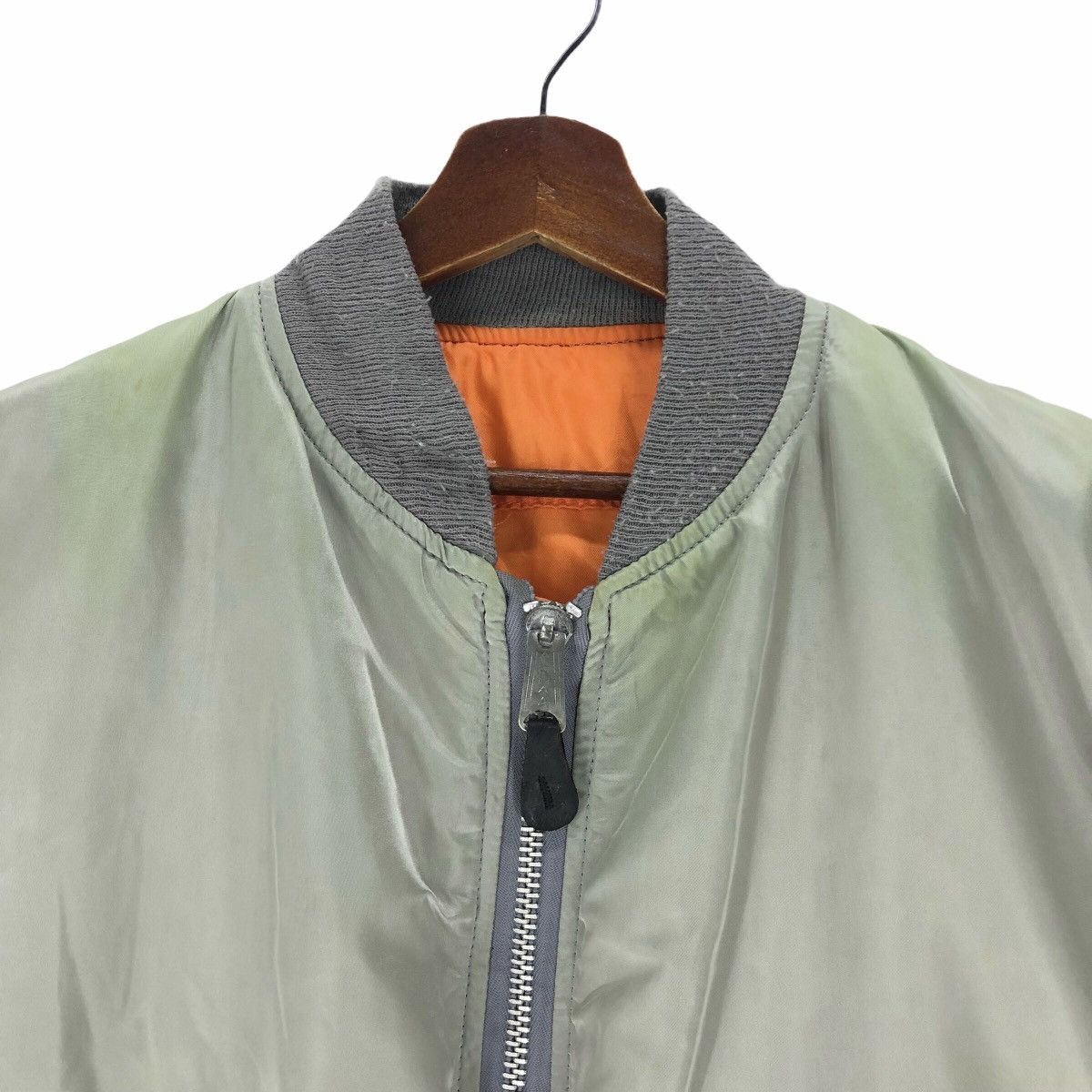 Alpha Industries Vintage Alpha Industries Bomber Jacket Military Size US XL / EU 56 / 4 - 7 Thumbnail