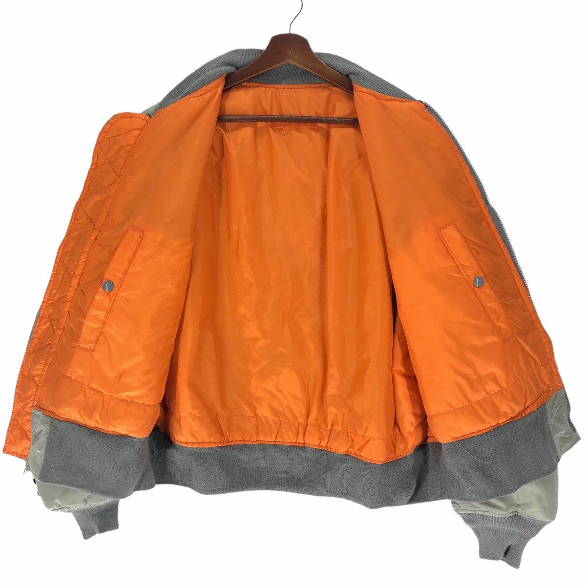 Alpha Industries Vintage Alpha Industries Bomber Jacket Military Size US XL / EU 56 / 4 - 10 Thumbnail