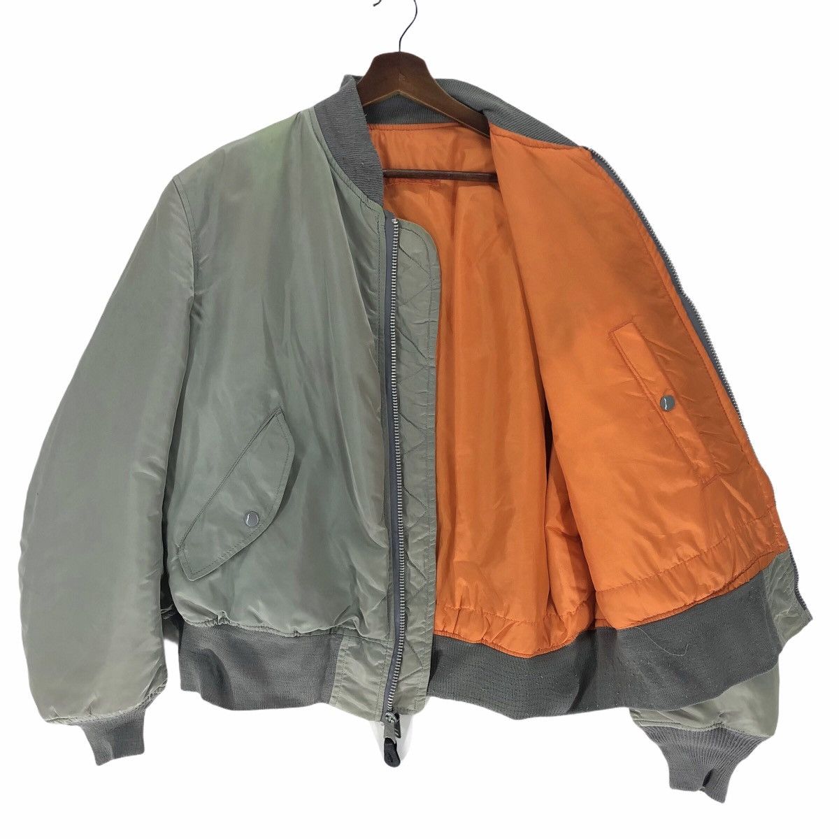 Alpha Industries Vintage Alpha Industries Bomber Jacket Military Size US XL / EU 56 / 4 - 9 Thumbnail