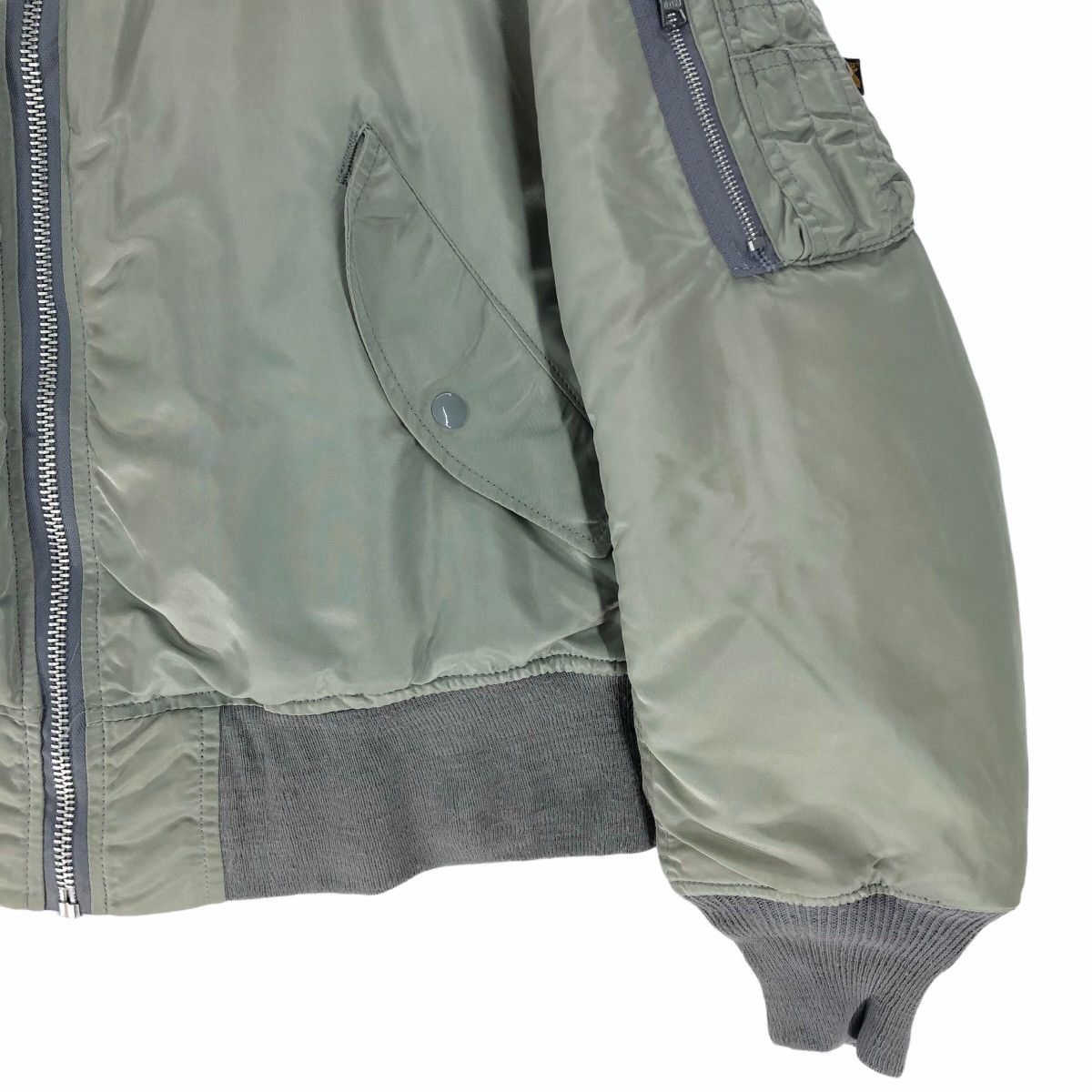 Alpha Industries Vintage Alpha Industries Bomber Jacket Military Size US XL / EU 56 / 4 - 4 Thumbnail