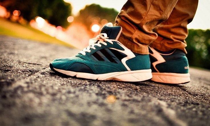 image of Adidas x German Truant 1994 Equipment Micropacer Y3 Climacool Torsian Yung1 Shoes in Green (Size 11