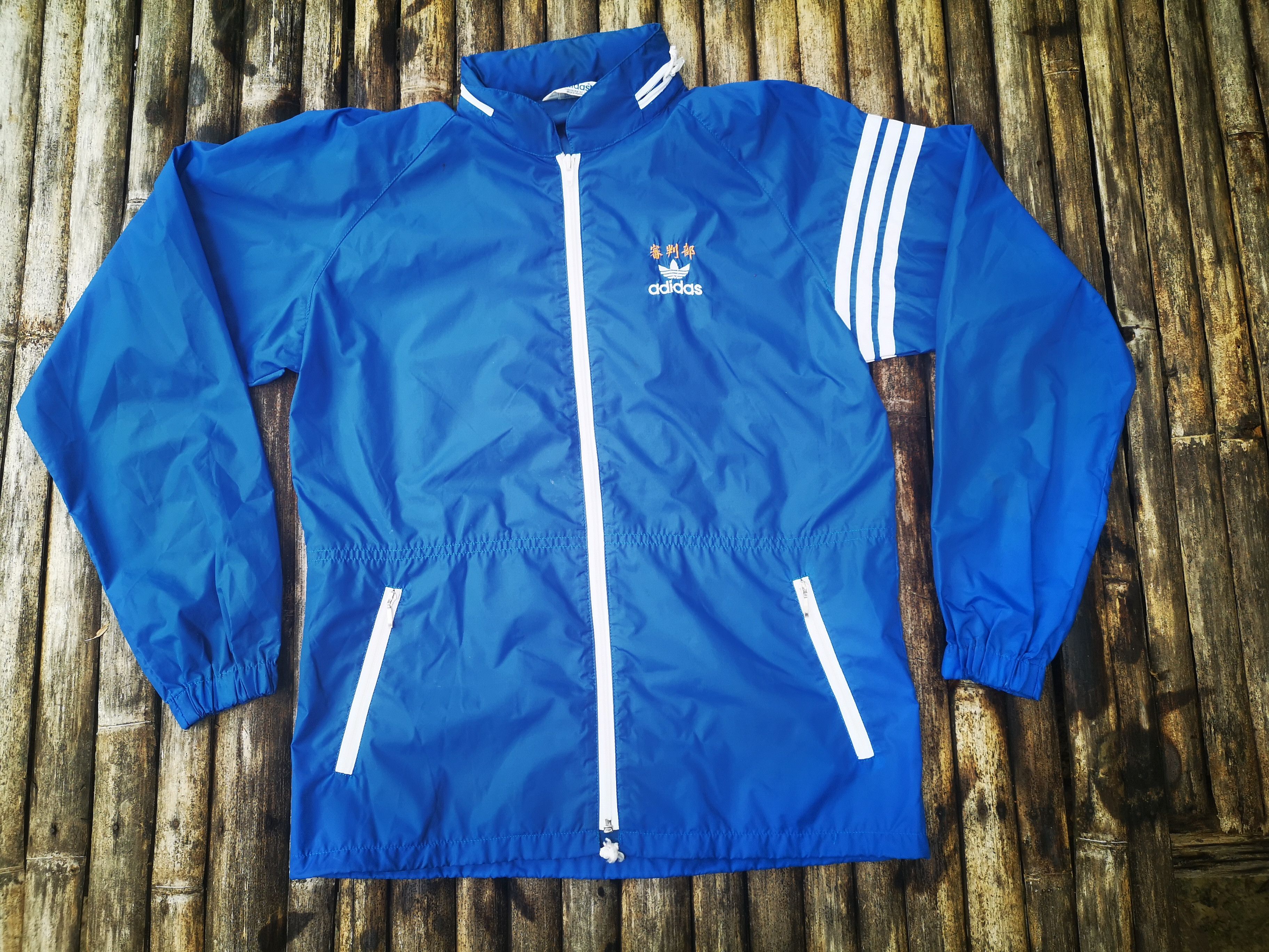 Adidas Vintage Adidas Original Windbreaker Size US L / EU 52-54 / 3 - 3 Thumbnail