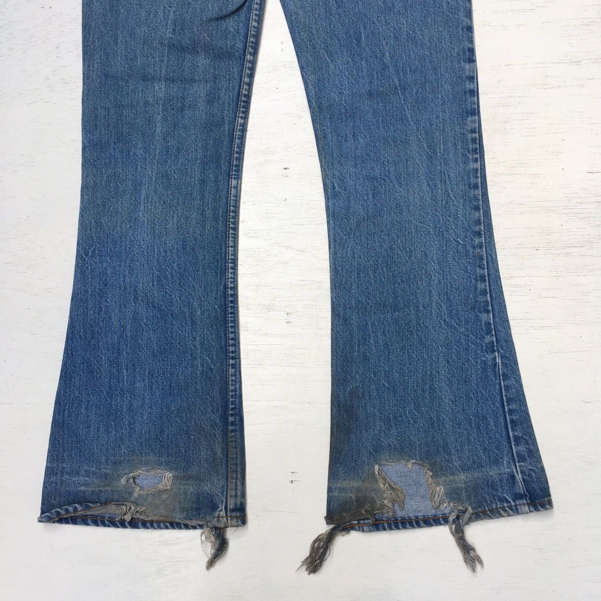 Levi's × Vintage FINAL DROP ‼️ Vintage Levis Orange Tab No Patch Flare Denim Size US 31 - 22 Thumbnail