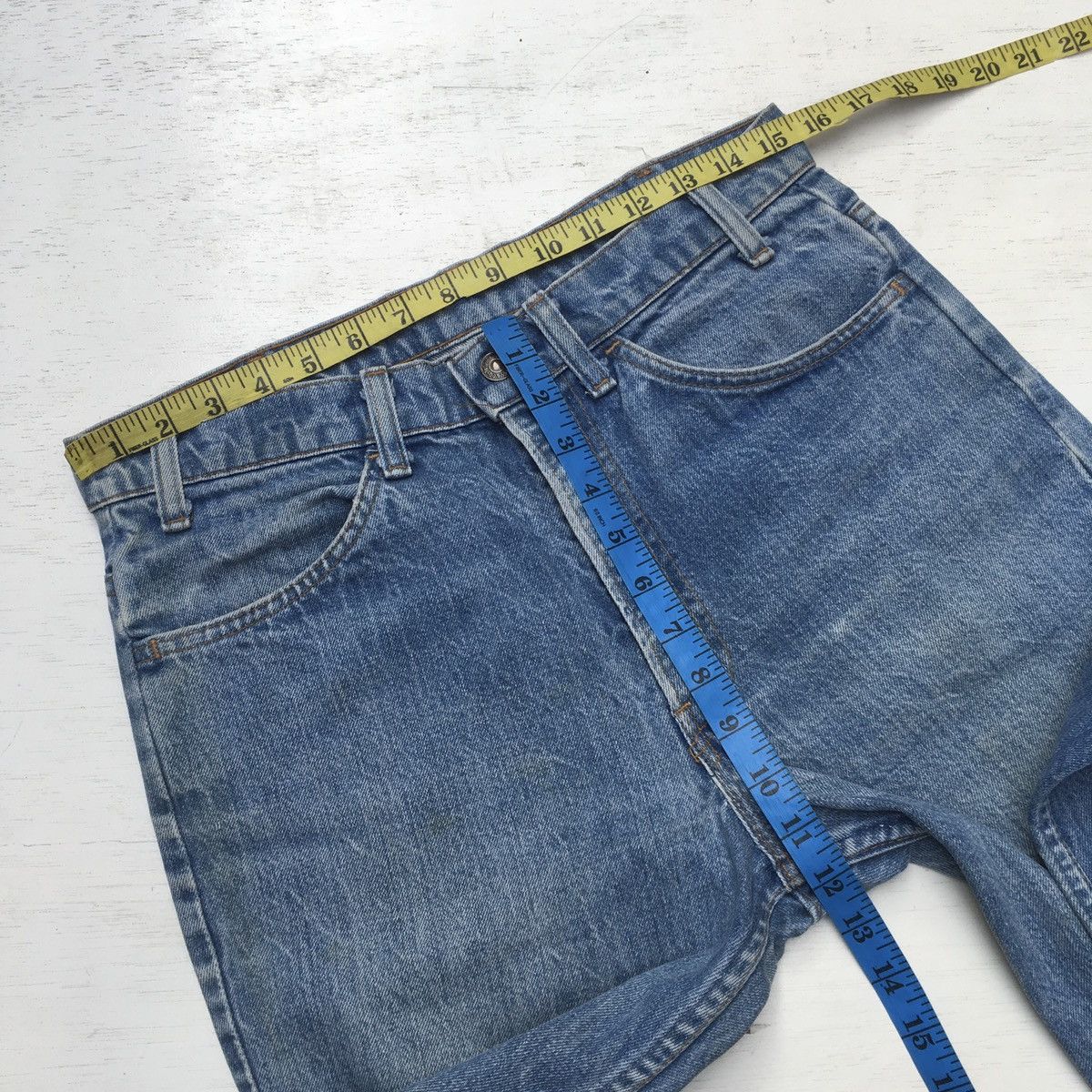 Levi's × Vintage FINAL DROP ‼️ Vintage Levis Orange Tab No Patch Flare Denim Size US 31 - 24 Thumbnail