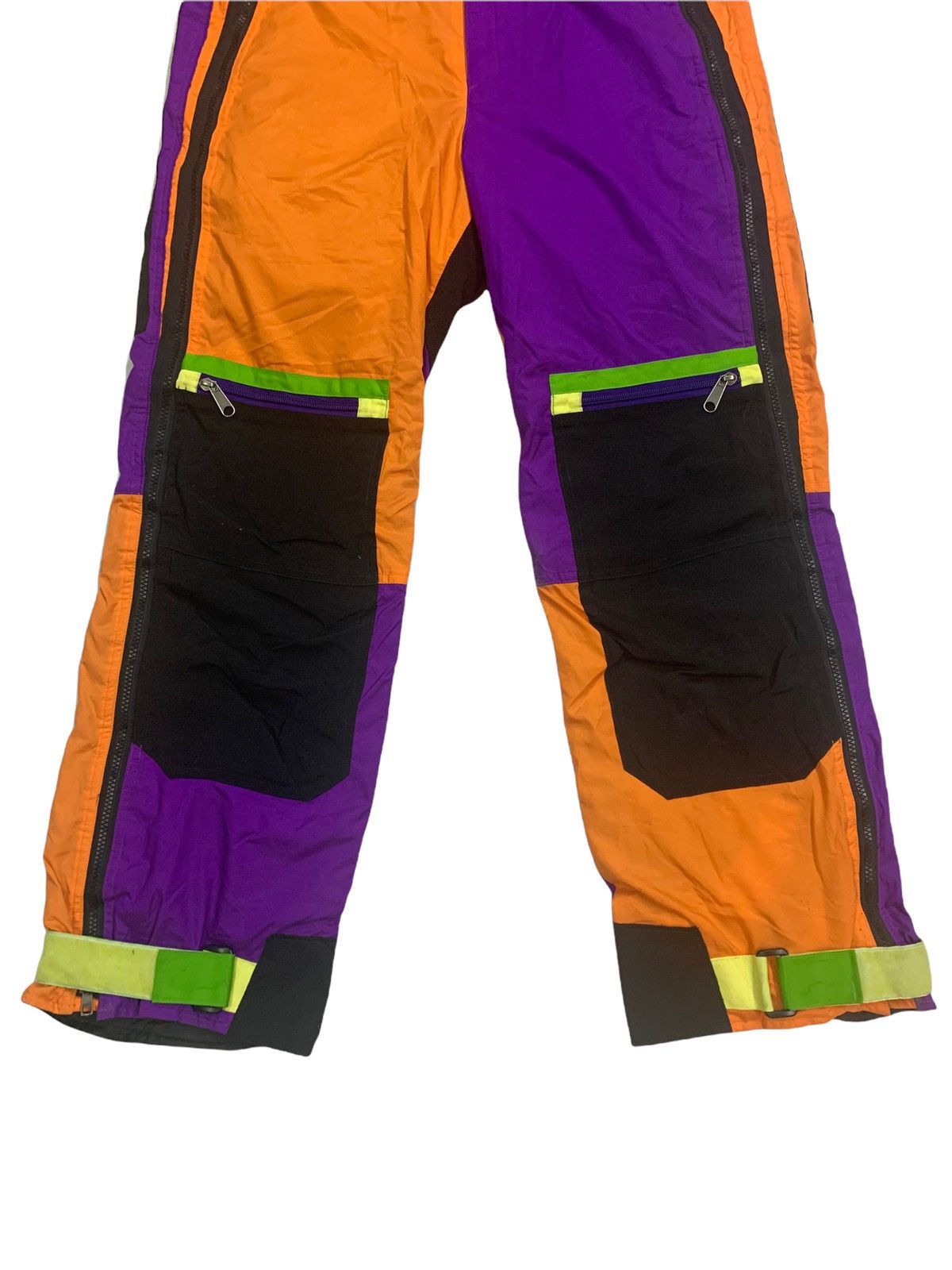 The North Face 🔥RARE TNF MULTICOLOUR SKI BIB CHILL OUT Size US 32 / EU 48 - 2 Thumbnail