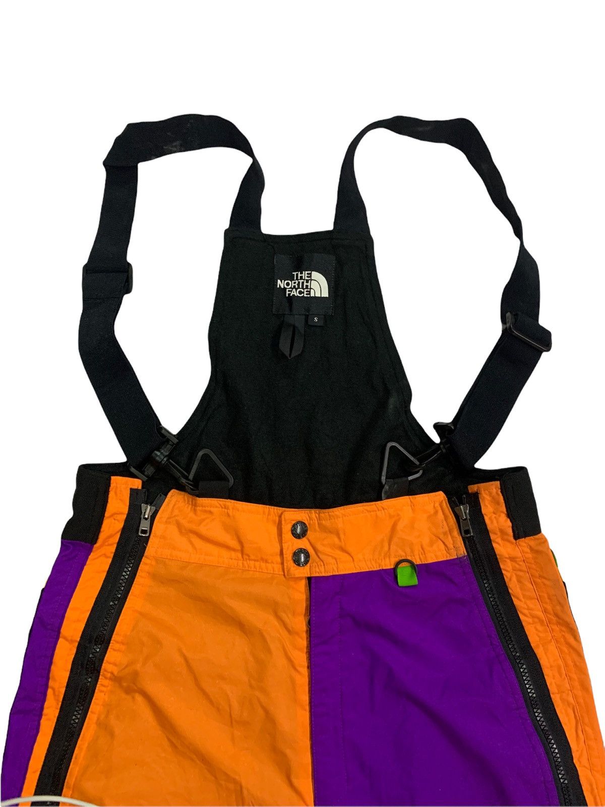 The North Face 🔥RARE TNF MULTICOLOUR SKI BIB CHILL OUT Size US 32 / EU 48 - 5 Thumbnail