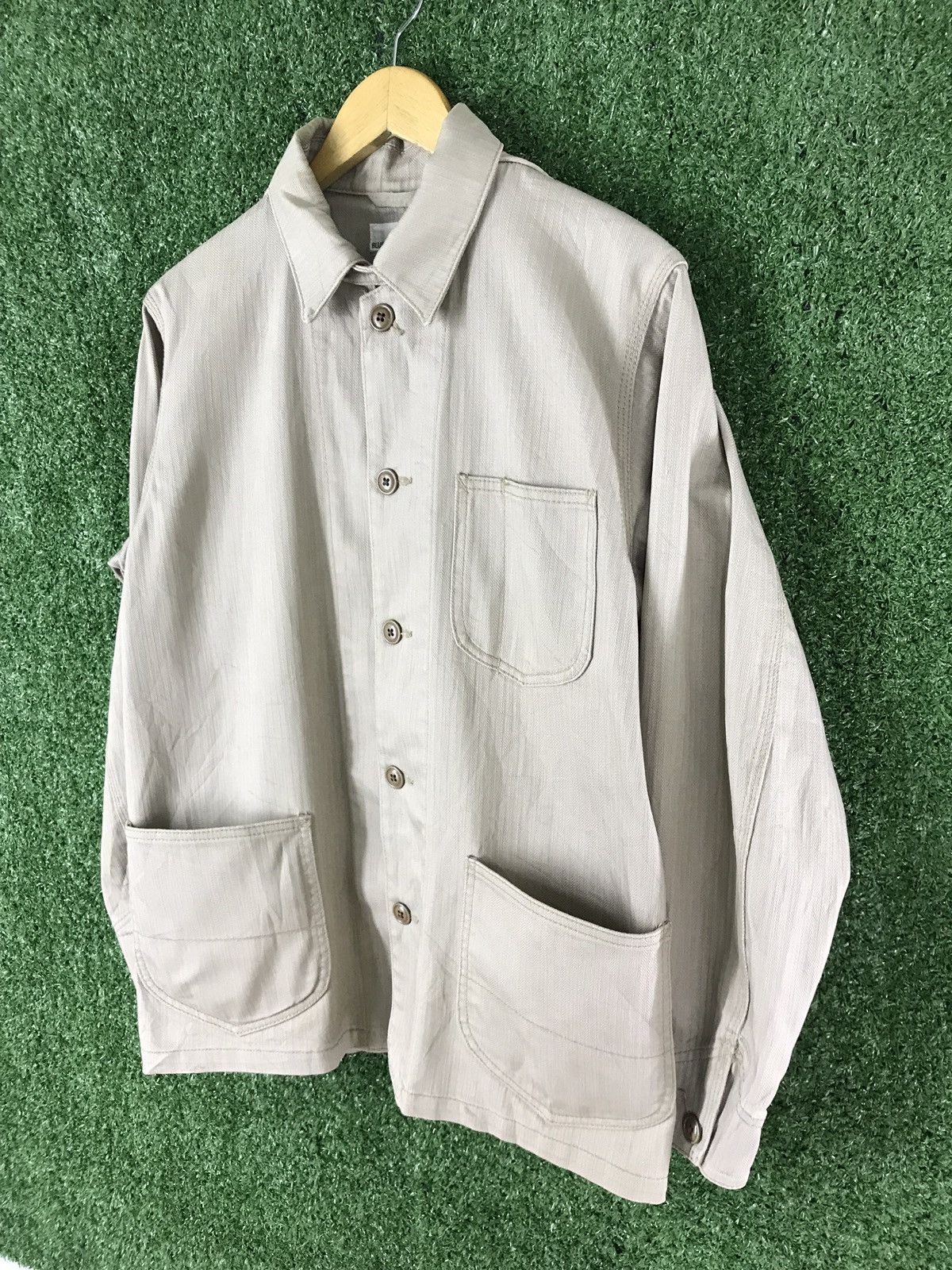 Japanese Brand BLUE LABEL UNITED ARROWS KHAKIS CHORE JACKET MADE IN JAPAN Size US M / EU 48-50 / 2 - 2 Thumbnail