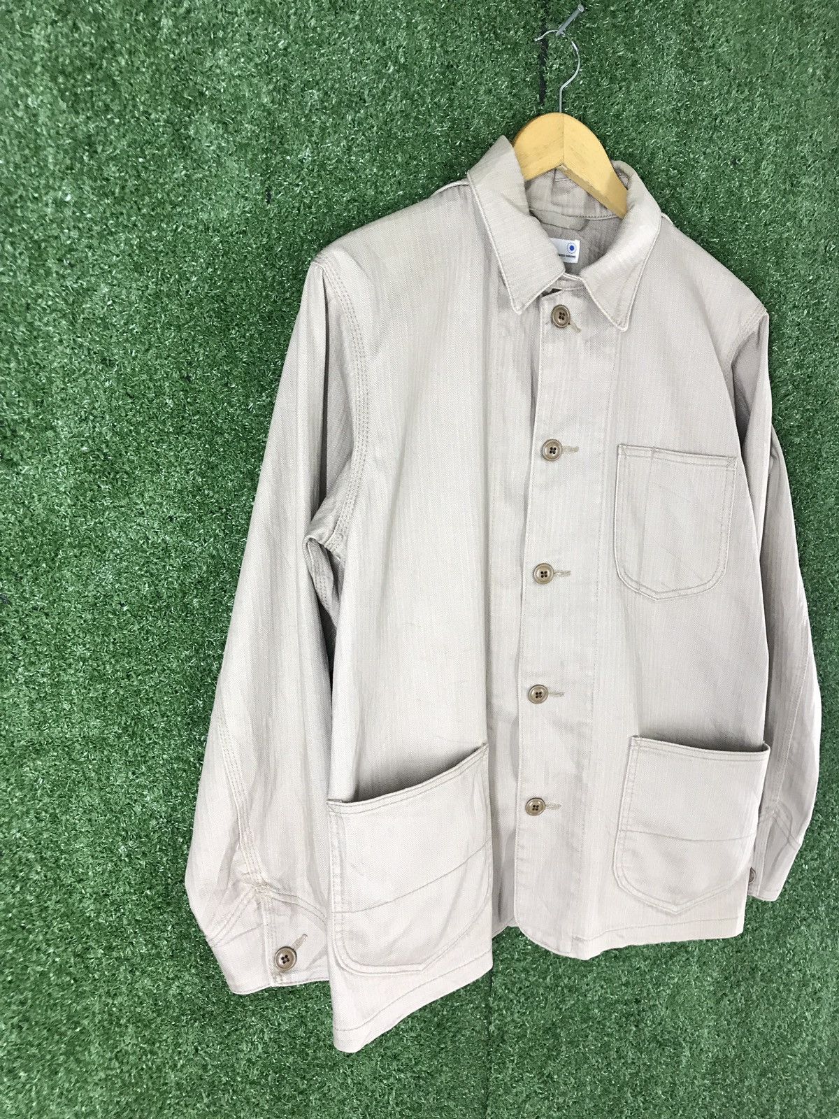 Japanese Brand BLUE LABEL UNITED ARROWS KHAKIS CHORE JACKET MADE IN JAPAN Size US M / EU 48-50 / 2 - 3 Thumbnail