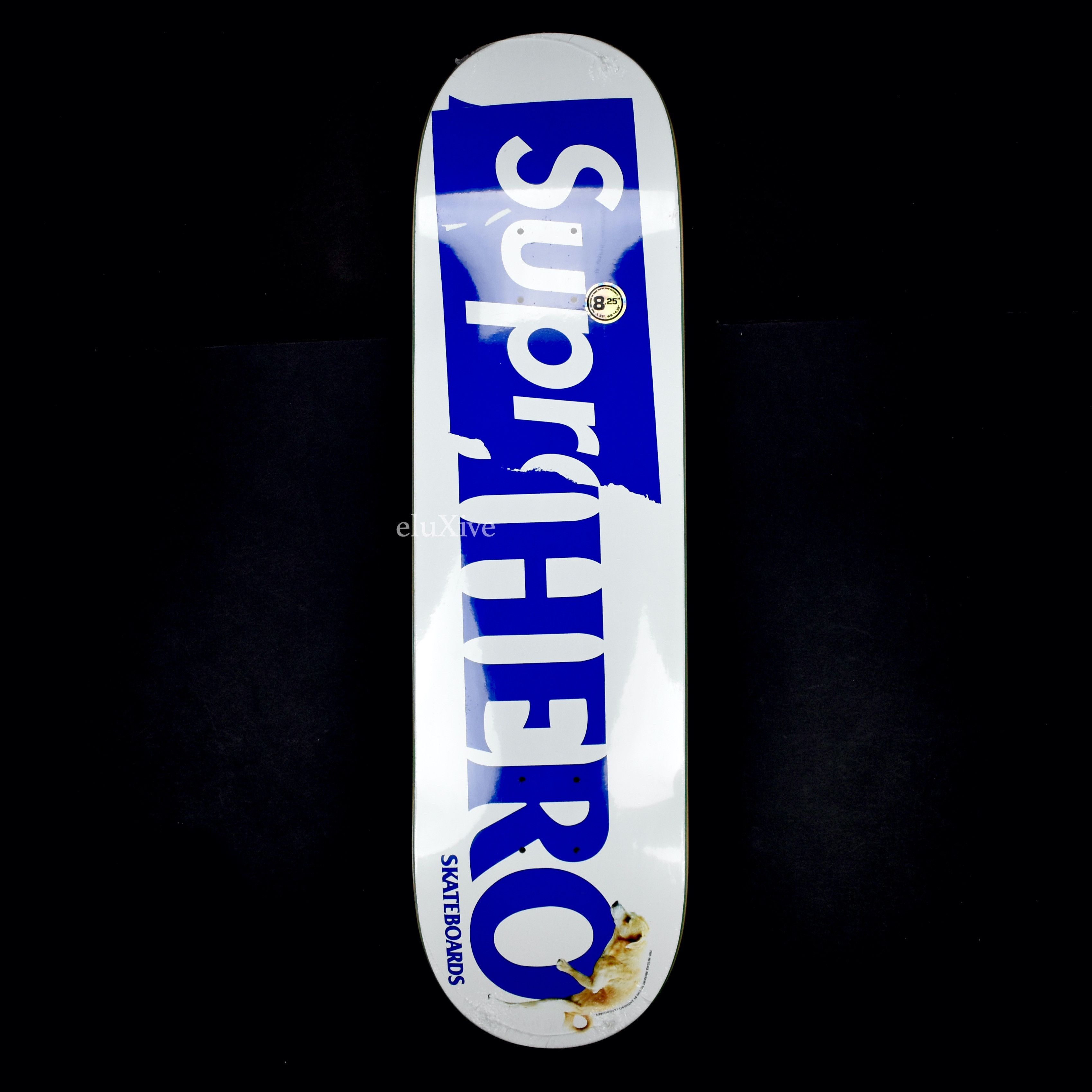 Supreme Supreme Antihero Blue Box Logo Dog Skateboard Deck DS SS22