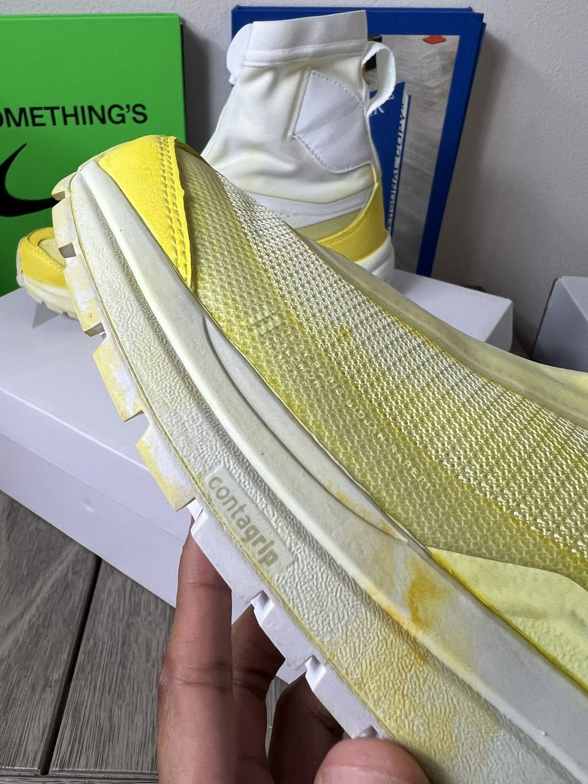 11 By Boris Bidjan Saberi × Salomon 11 By Boris Bidjan Salomon Bamba High Yellow Size US 8 / EU 41 - 4 Thumbnail