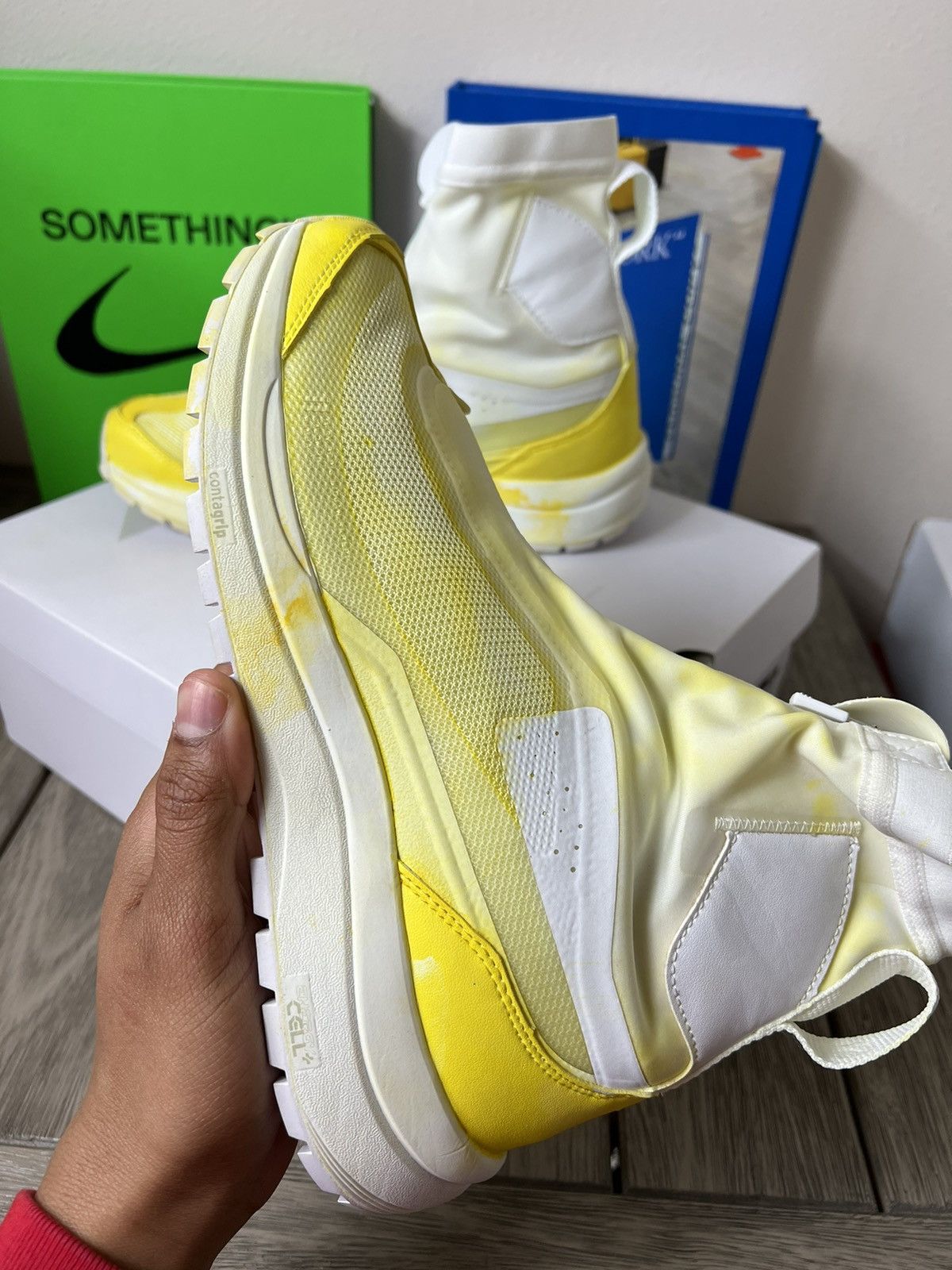 11 By Boris Bidjan Saberi × Salomon 11 By Boris Bidjan Salomon Bamba High Yellow Size US 8 / EU 41 - 3 Thumbnail