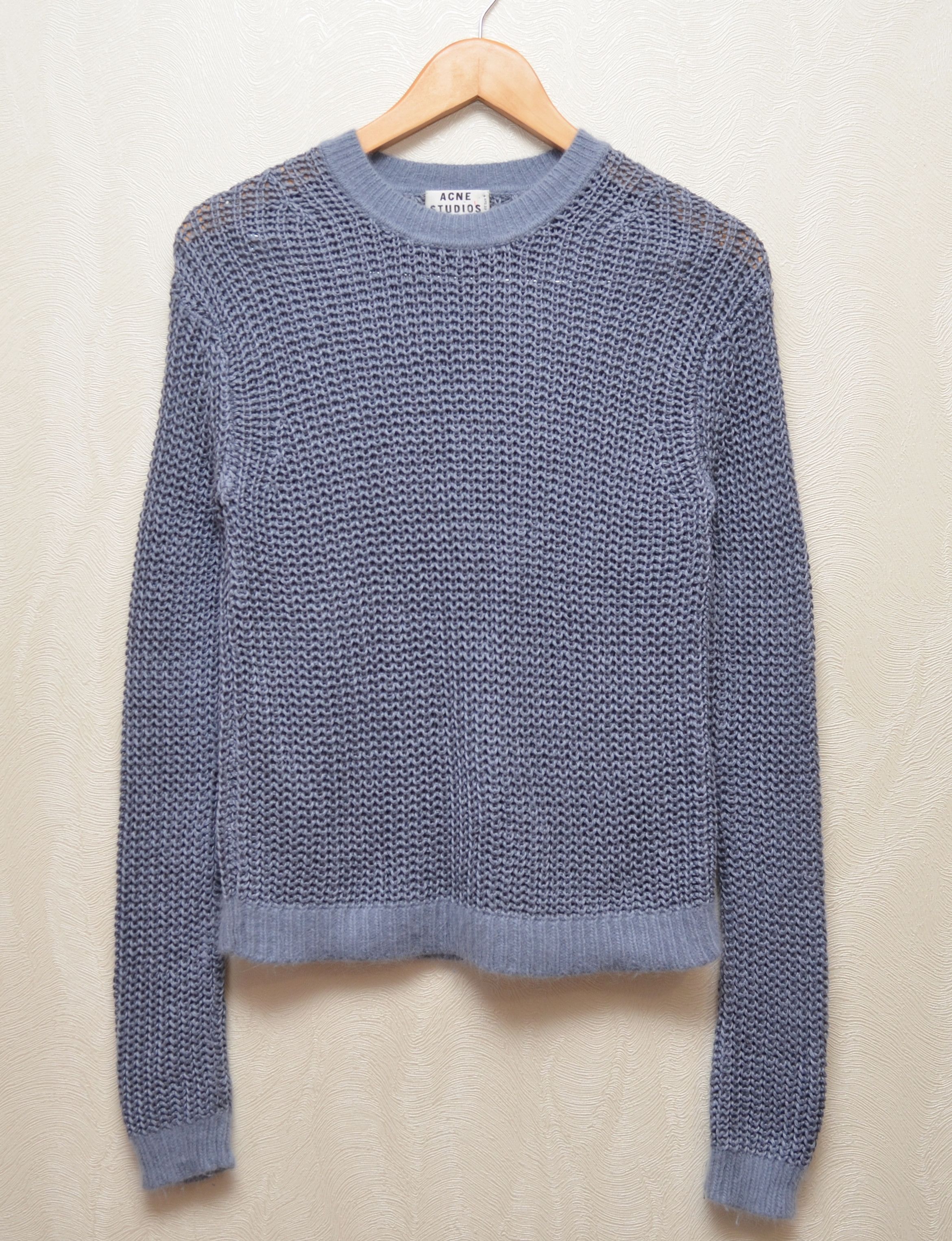 Acne Studios Acne Studios Ninon Linen Sweater Jumper Sz XS Size XS / US 0-2 / IT 36-38 - 2 Thumbnail