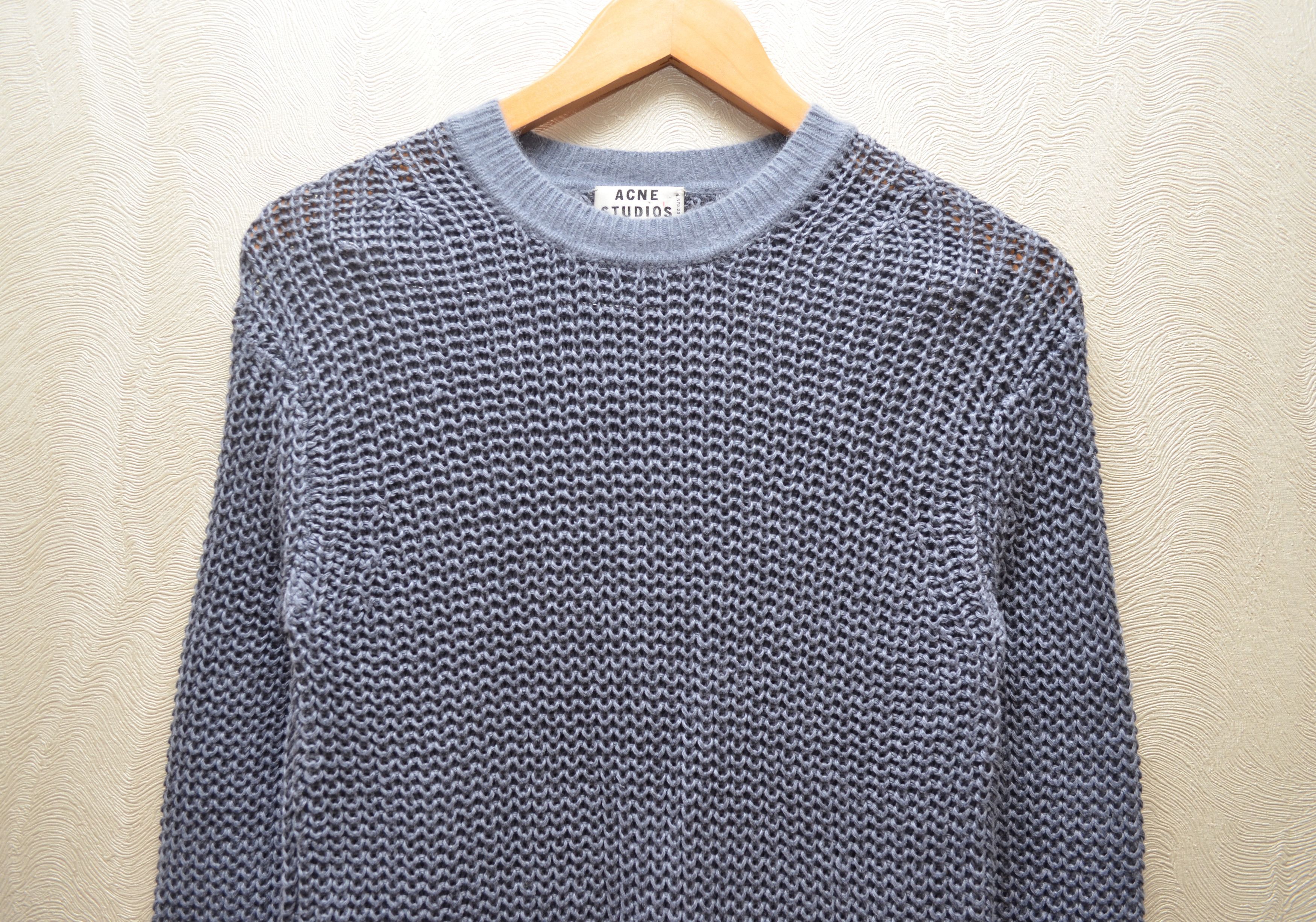 Acne Studios Acne Studios Ninon Linen Sweater Jumper Sz XS Size XS / US 0-2 / IT 36-38 - 3 Thumbnail