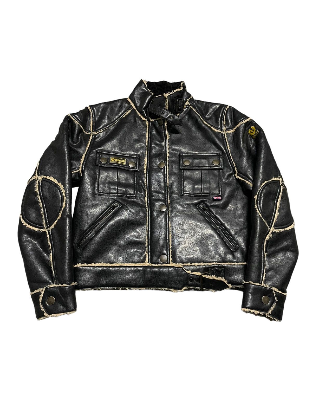 Belstaff Belstaff Leather Shearling Jacket | Grailed