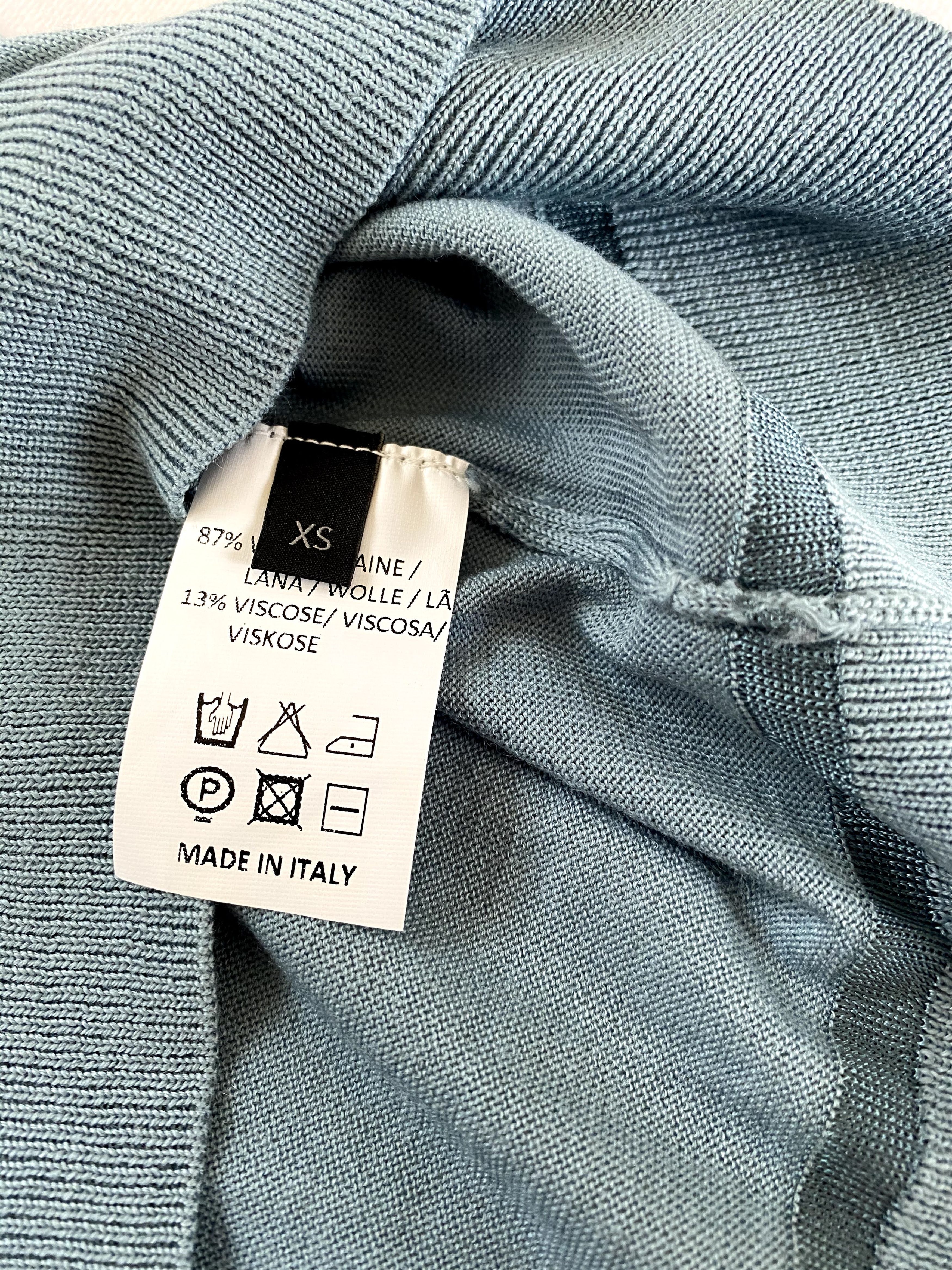 Kiko Kostadinov ⚡️QUICK SALE⚡️Mackintosh by Kiko Blue Crewneck Thin Knit Size US XS / EU 42 / 0 - 5 Thumbnail