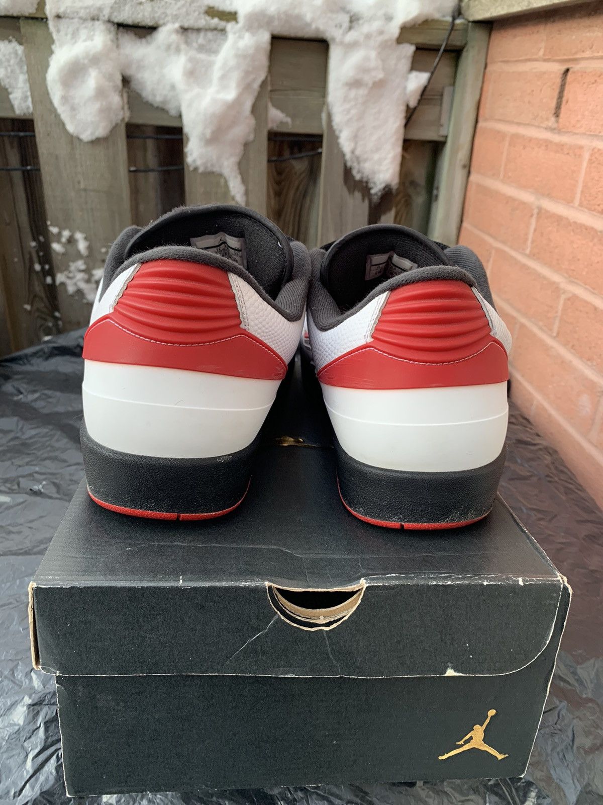 Jordan Brand Air Jordan 2 Retro Low Chicago 2016 Size US 15 / EU 48 - 3 Thumbnail