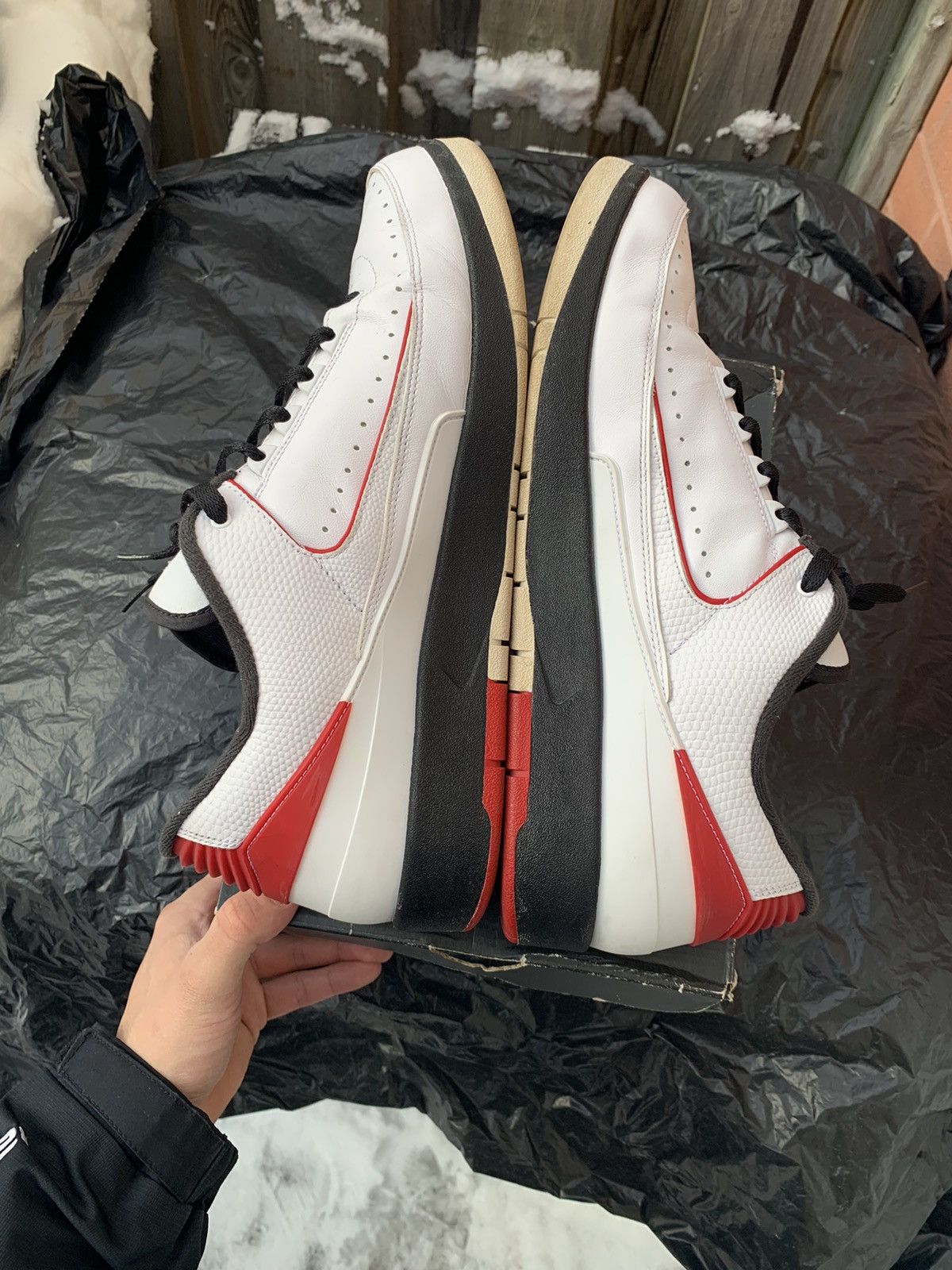 Jordan Brand Air Jordan 2 Retro Low Chicago 2016 Size US 15 / EU 48 - 5 Thumbnail