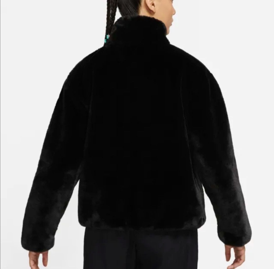 Nike Nike Swoosh logo Fur Jacket Size US L / EU 52-54 / 3 - 2 Thumbnail