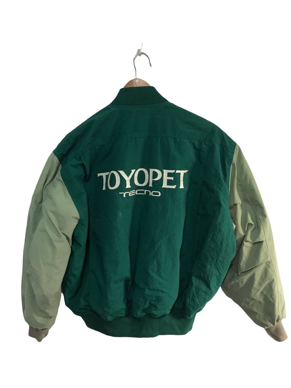 Japanese Brand × Vintage Toyopet by Toyota Techno Bomber jacket Size US XL / EU 56 / 4 - 1 Thumbnail