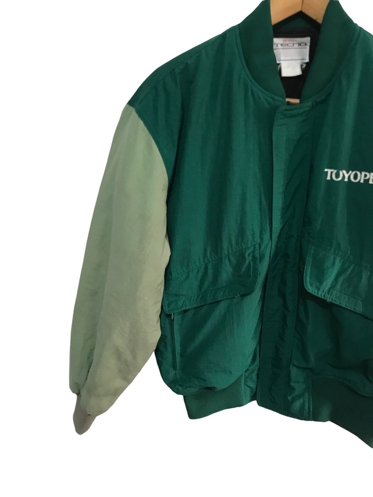 Japanese Brand × Vintage Toyopet by Toyota Techno Bomber jacket Size US XL / EU 56 / 4 - 3 Thumbnail