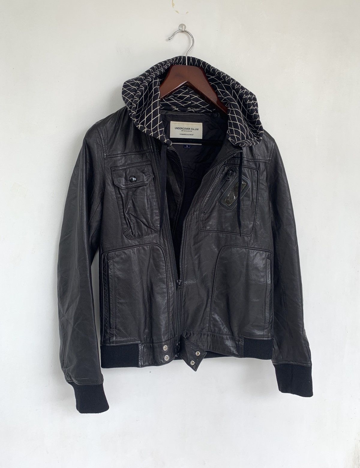 Undercover SS08 Summer madness leather jacket Size US M / EU 48-50 / 2 - 1 Thumbnail