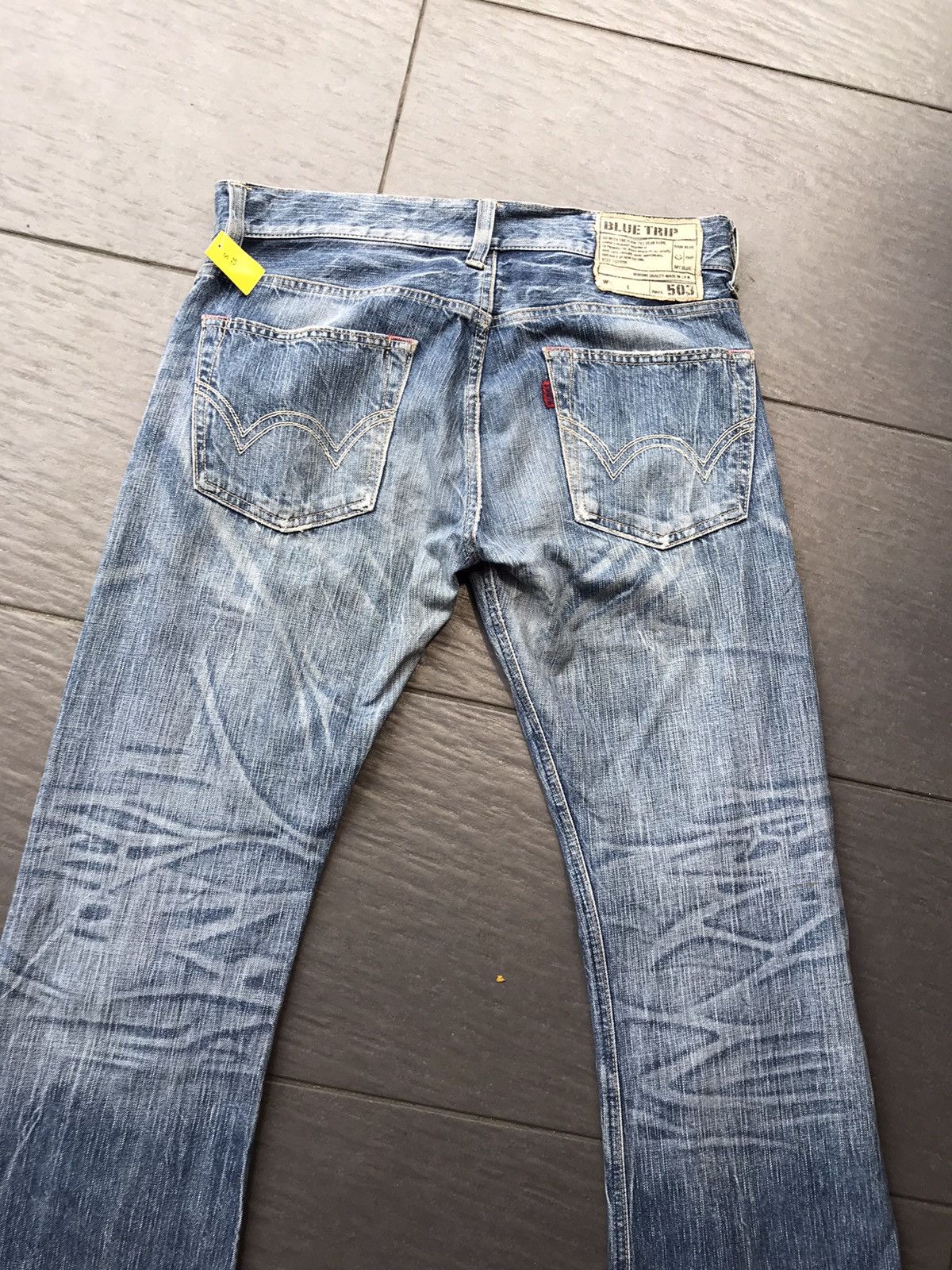 Edwin × Tornado Mart Flare jeans Edwin vintage boot cut Japan 🇯🇵 Size US 35 - 4 Thumbnail