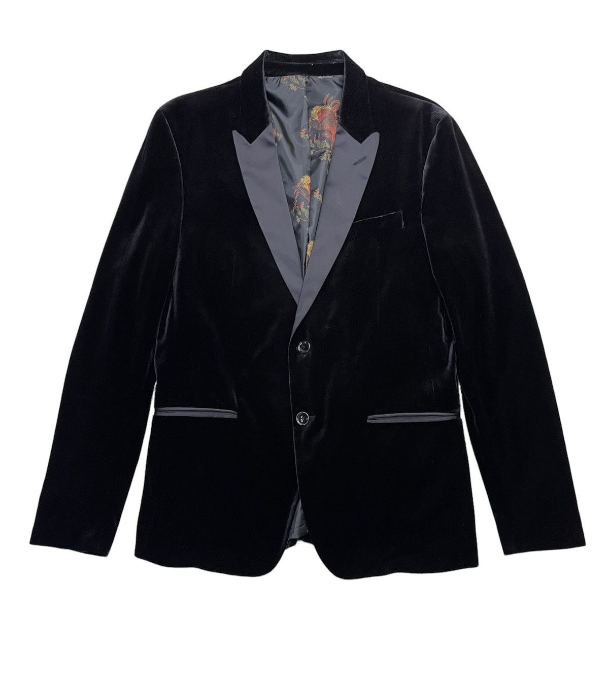 Zara Winter 2017 Party Collection Black Velvet Size US M / EU 48-50 / 2 - 1 Thumbnail