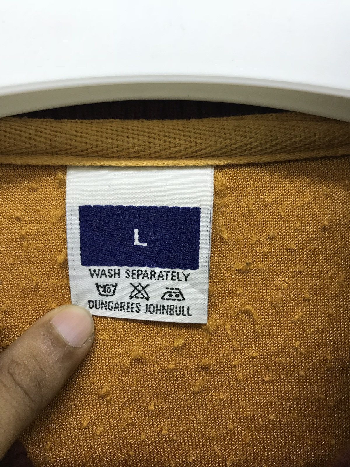 Japanese Brand × Johnbull John Bull Varsity Style Sherpa Jacket Orange 6🟩2 Size US M / EU 48-50 / 2 - 4 Thumbnail