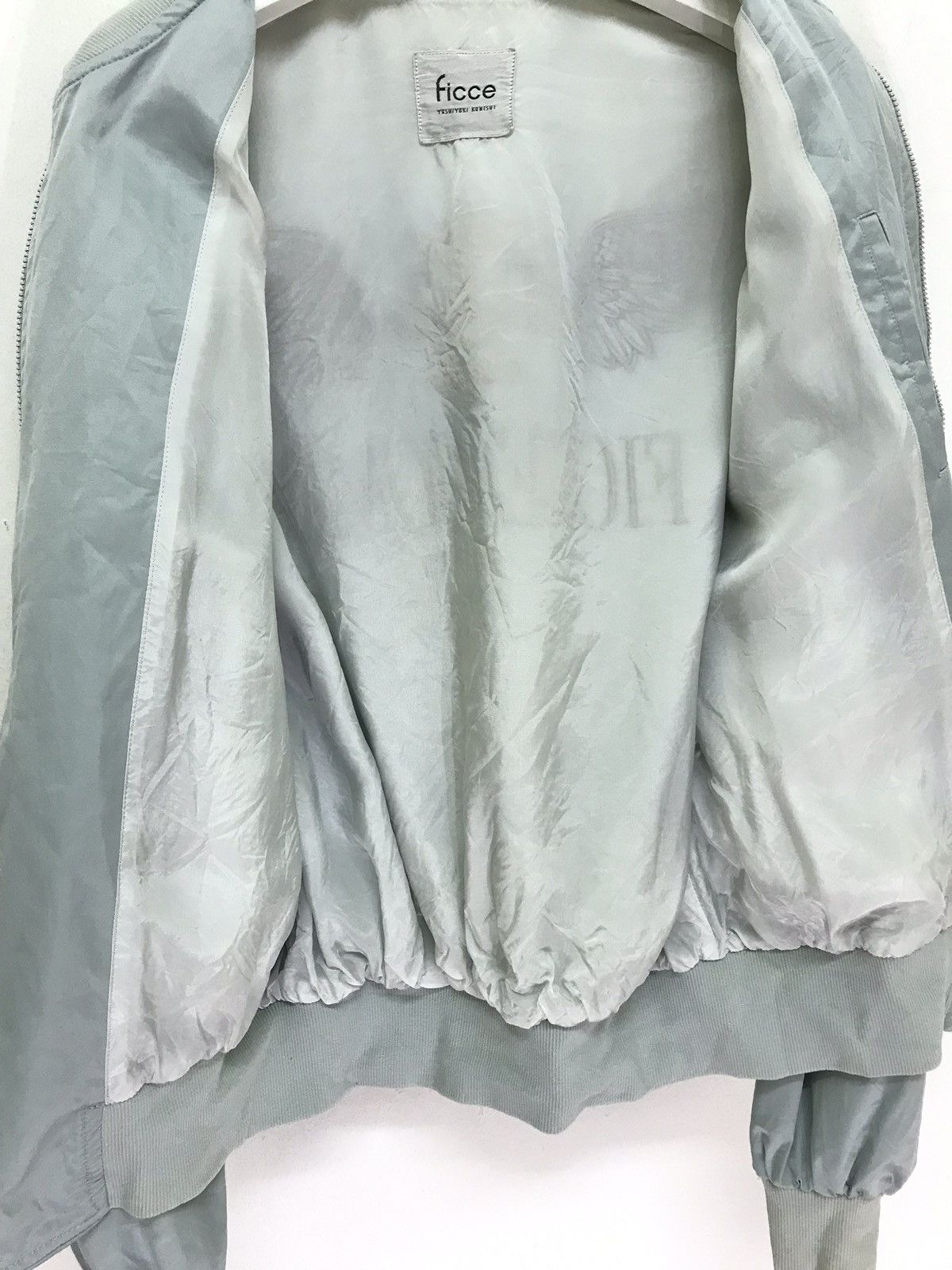 Japanese Brand Vtg Ficce Yoshiyuki Konishi Embroidery Bomber Jacket Size US M / EU 48-50 / 2 - 4 Thumbnail