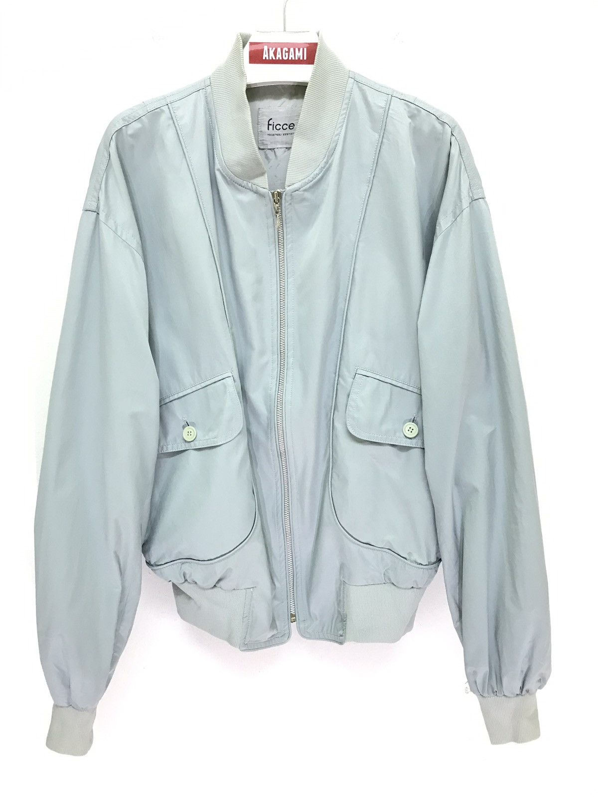 Japanese Brand Vtg Ficce Yoshiyuki Konishi Embroidery Bomber Jacket Size US M / EU 48-50 / 2 - 3 Thumbnail