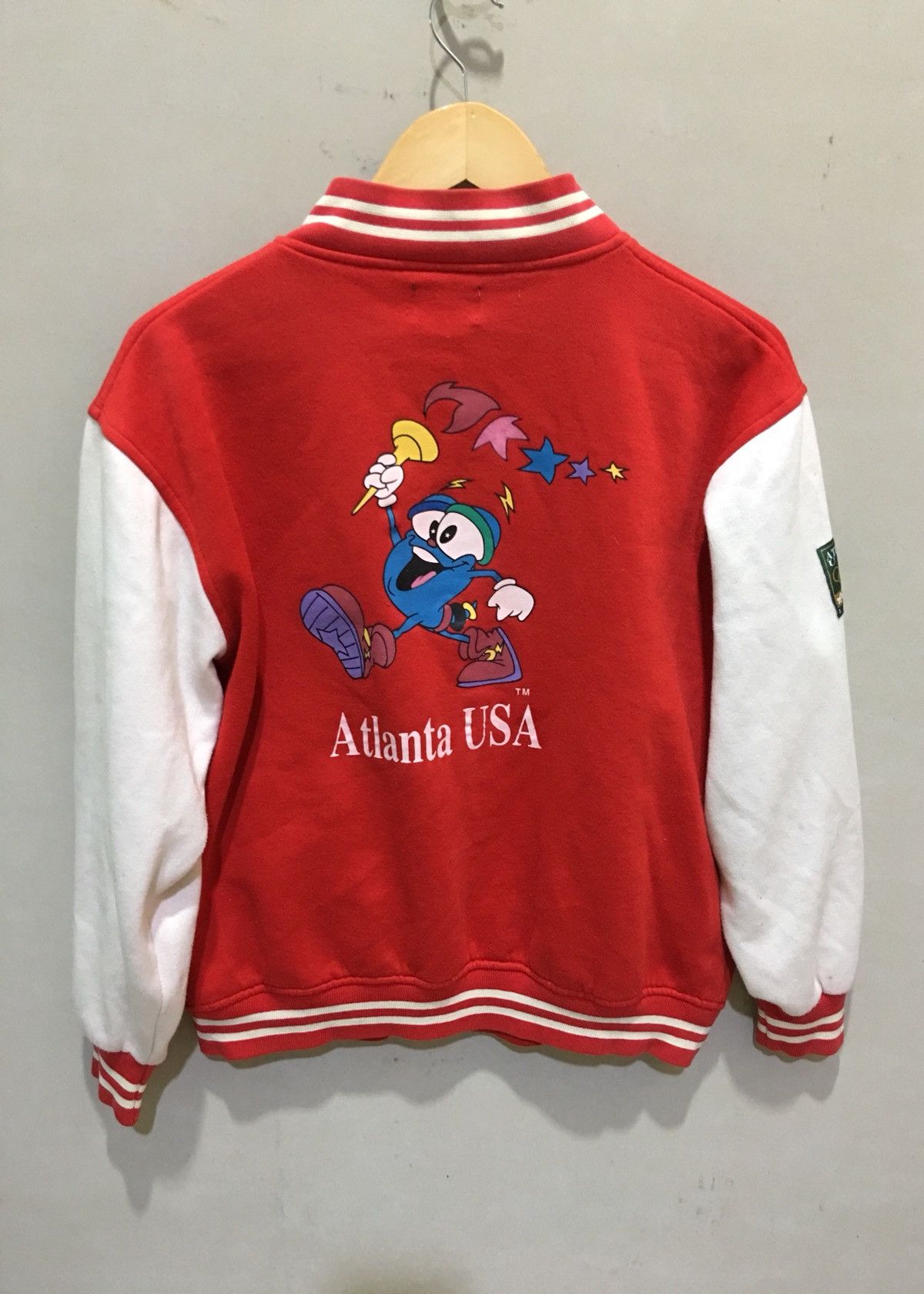 USA Olympics Vintage 90s Atlanta Olympics Antioni 1996 varsity jacket Size US M / EU 48-50 / 2 - 1 Thumbnail