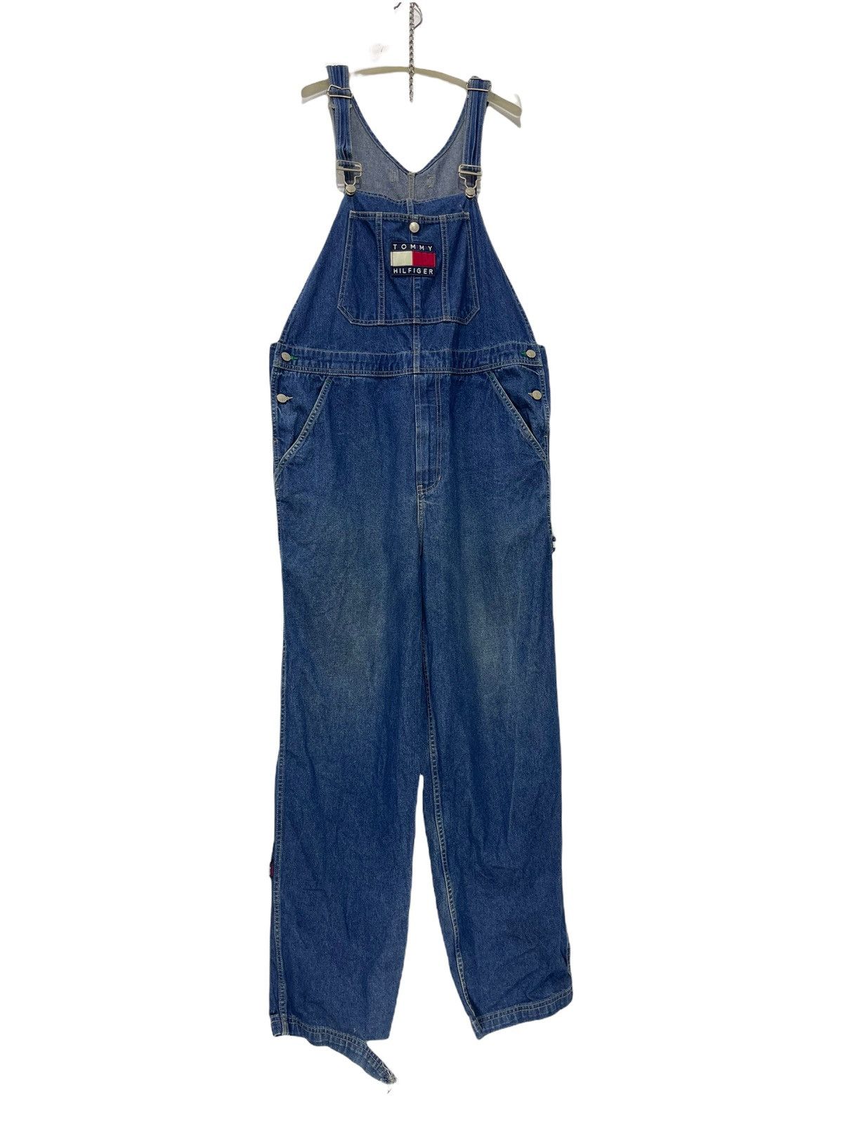 Tommy Hilfiger Vtg Tommy Hilfiger Denim Overalls 2🟦 Size US 40 / EU 56 - 2 Thumbnail