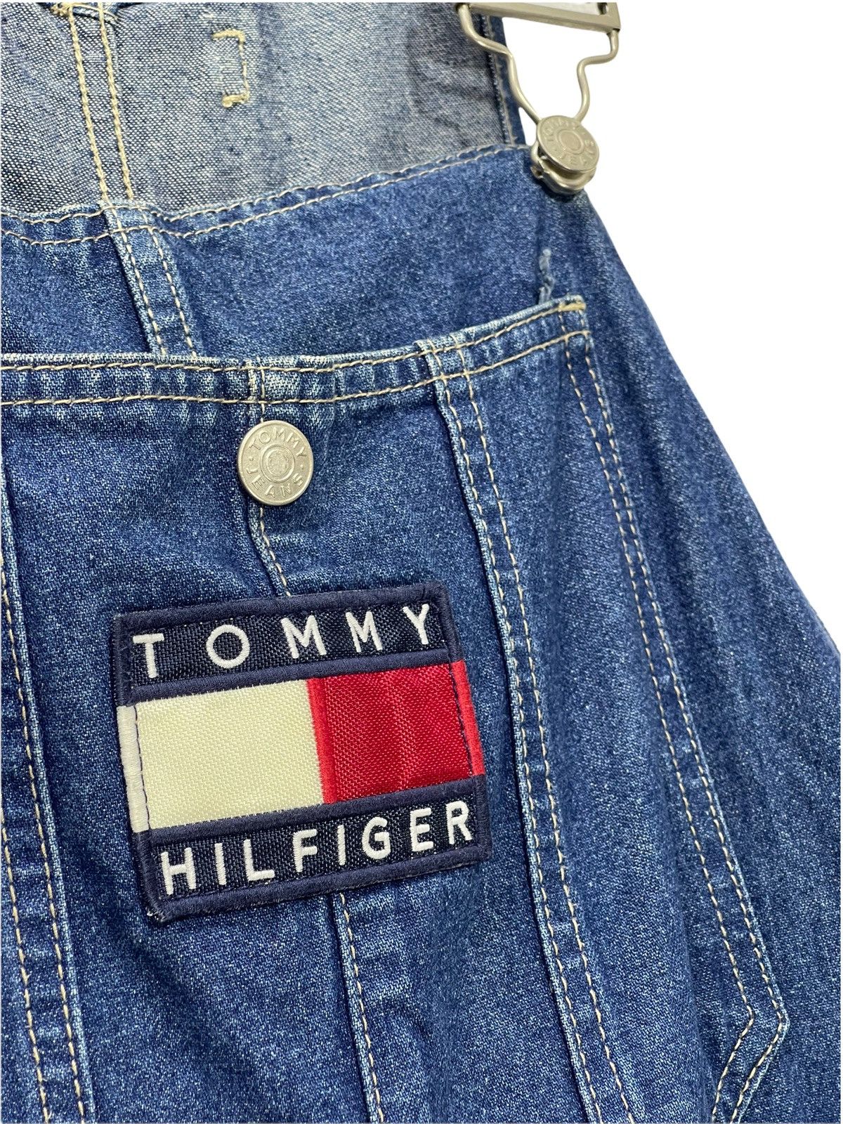 Tommy Hilfiger Vtg Tommy Hilfiger Denim Overalls 2🟦 Size US 40 / EU 56 - 5 Thumbnail