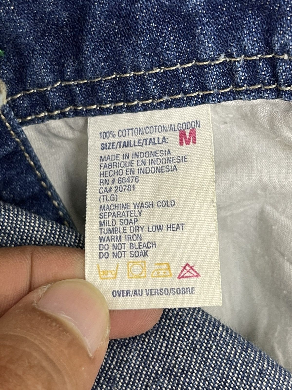 Tommy Hilfiger Vtg Tommy Hilfiger Denim Overalls 2🟦 Size US 40 / EU 56 - 12 Thumbnail