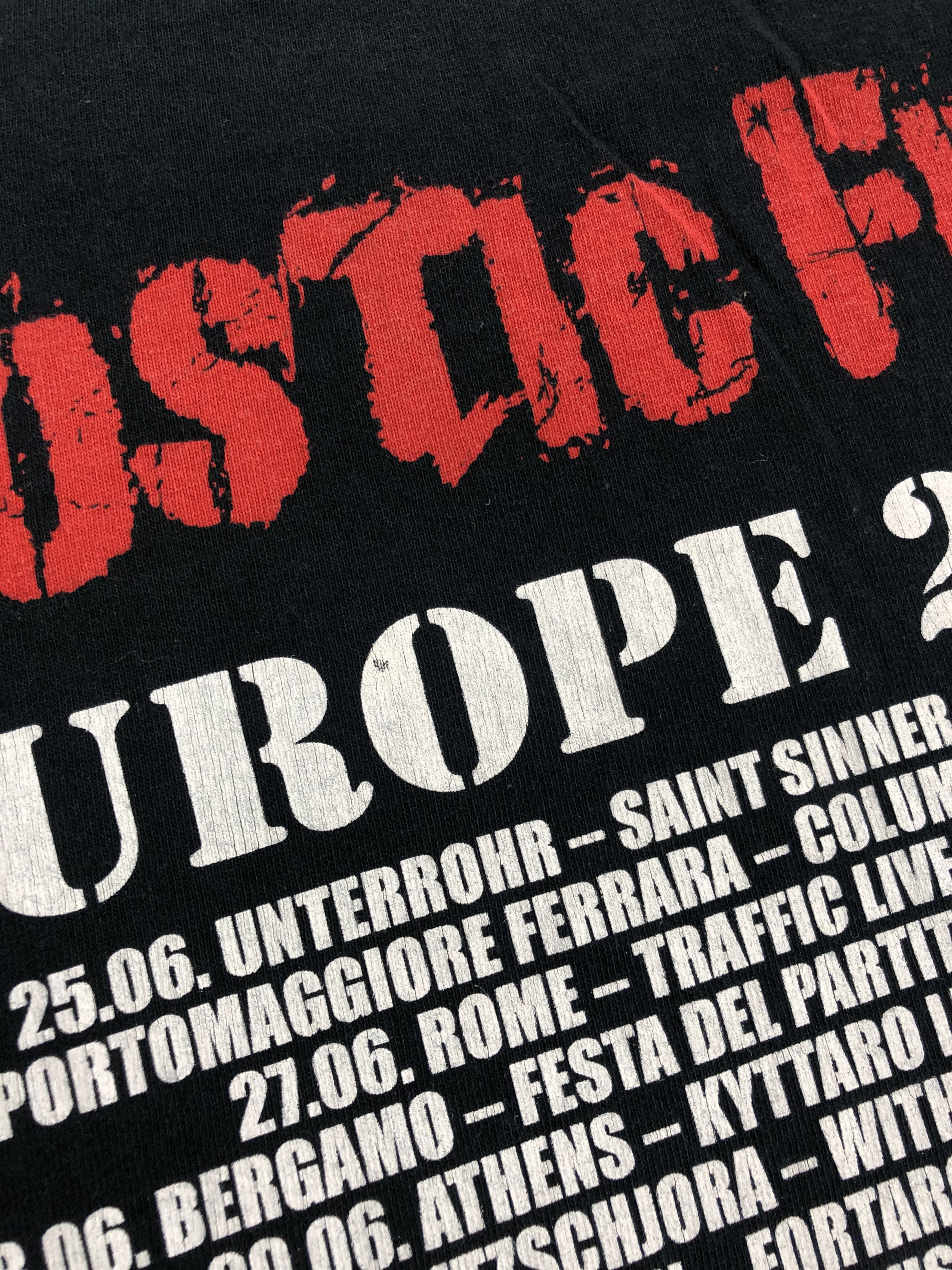 Band Tees Vintage 2011 Agnostic Front (Sick It All Gorilla Biscuits) Size US M / EU 48-50 / 2 - 8 Thumbnail