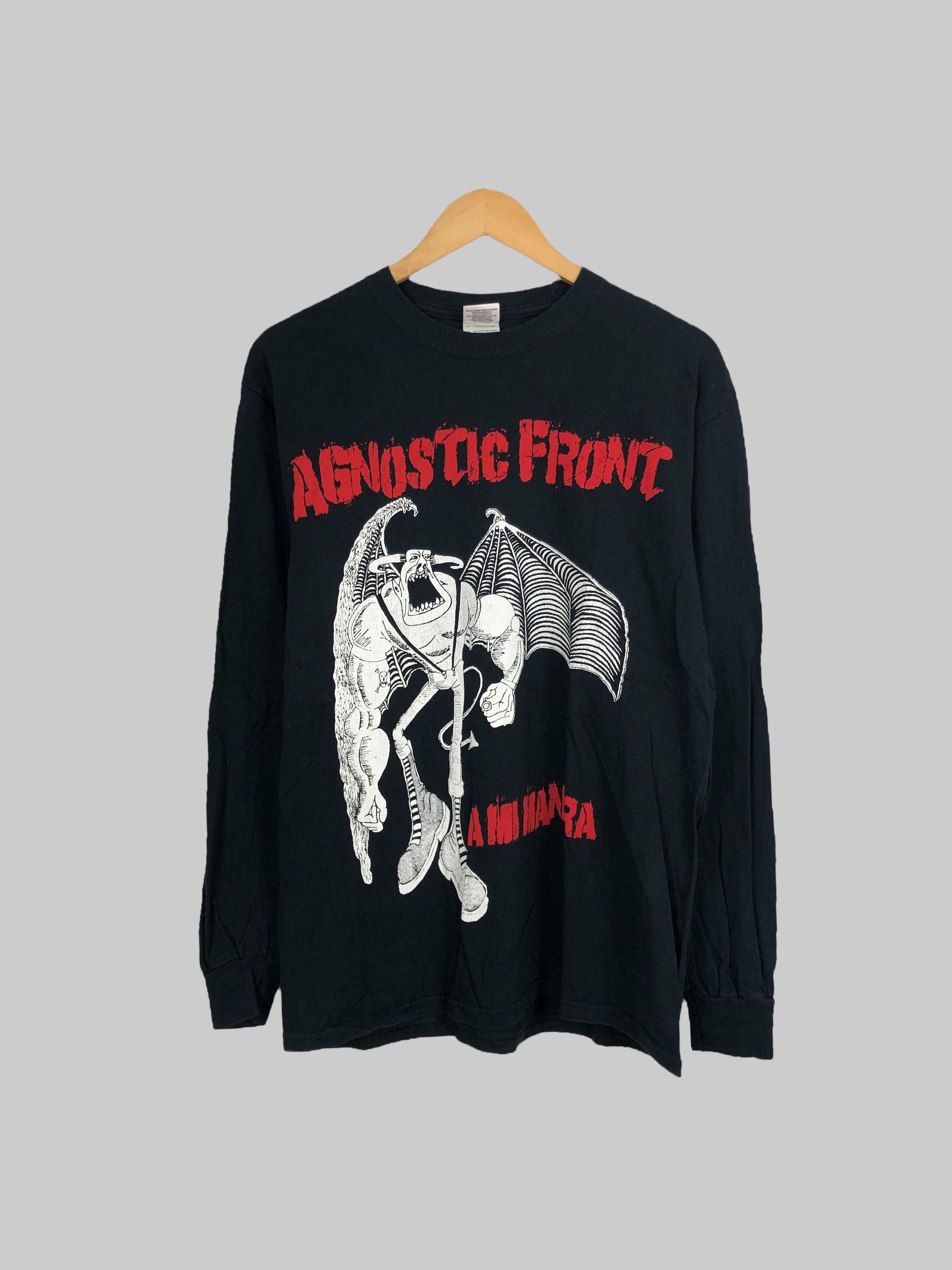 Band Tees Vintage 2011 Agnostic Front (Sick It All Gorilla Biscuits) Size US M / EU 48-50 / 2 - 1 Thumbnail
