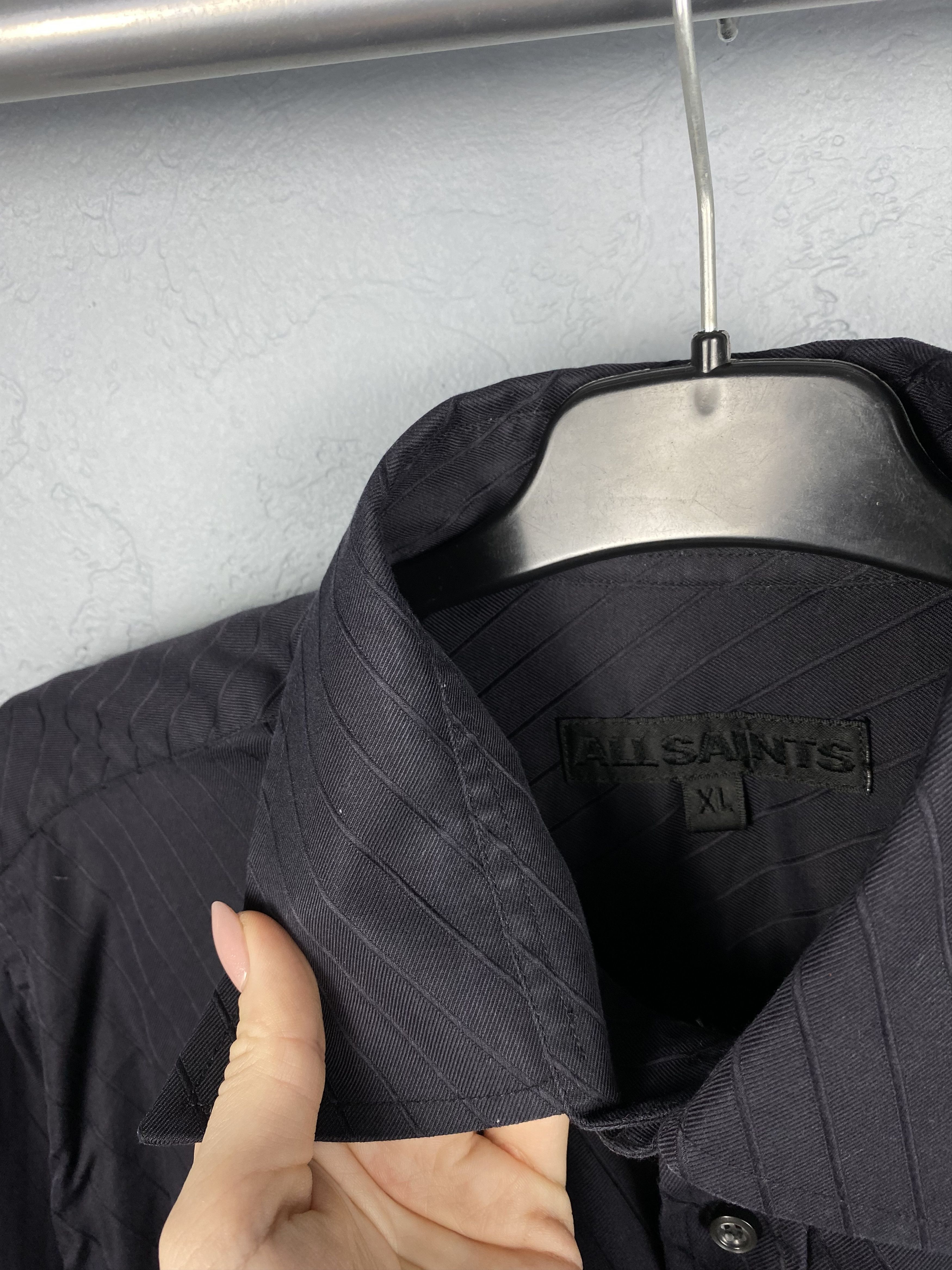 Allsaints Allsaints Mens Long Sleeve Shirt Size US XL / EU 56 / 4 - 4 Thumbnail