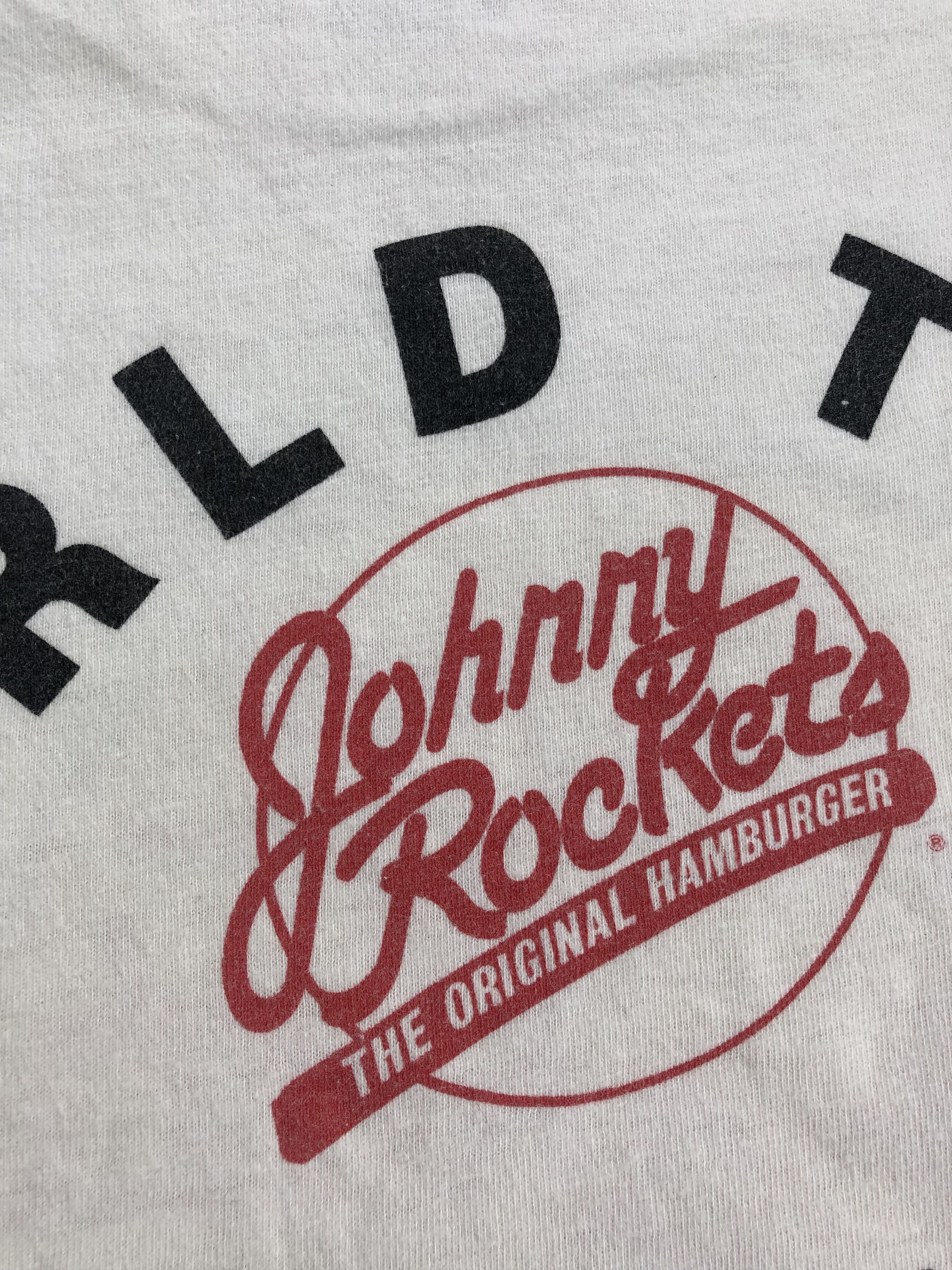 Hanes Vintage 90s Johnny Rockets Beverly Hills Tee Size US M / EU 48-50 / 2 - 15 Thumbnail