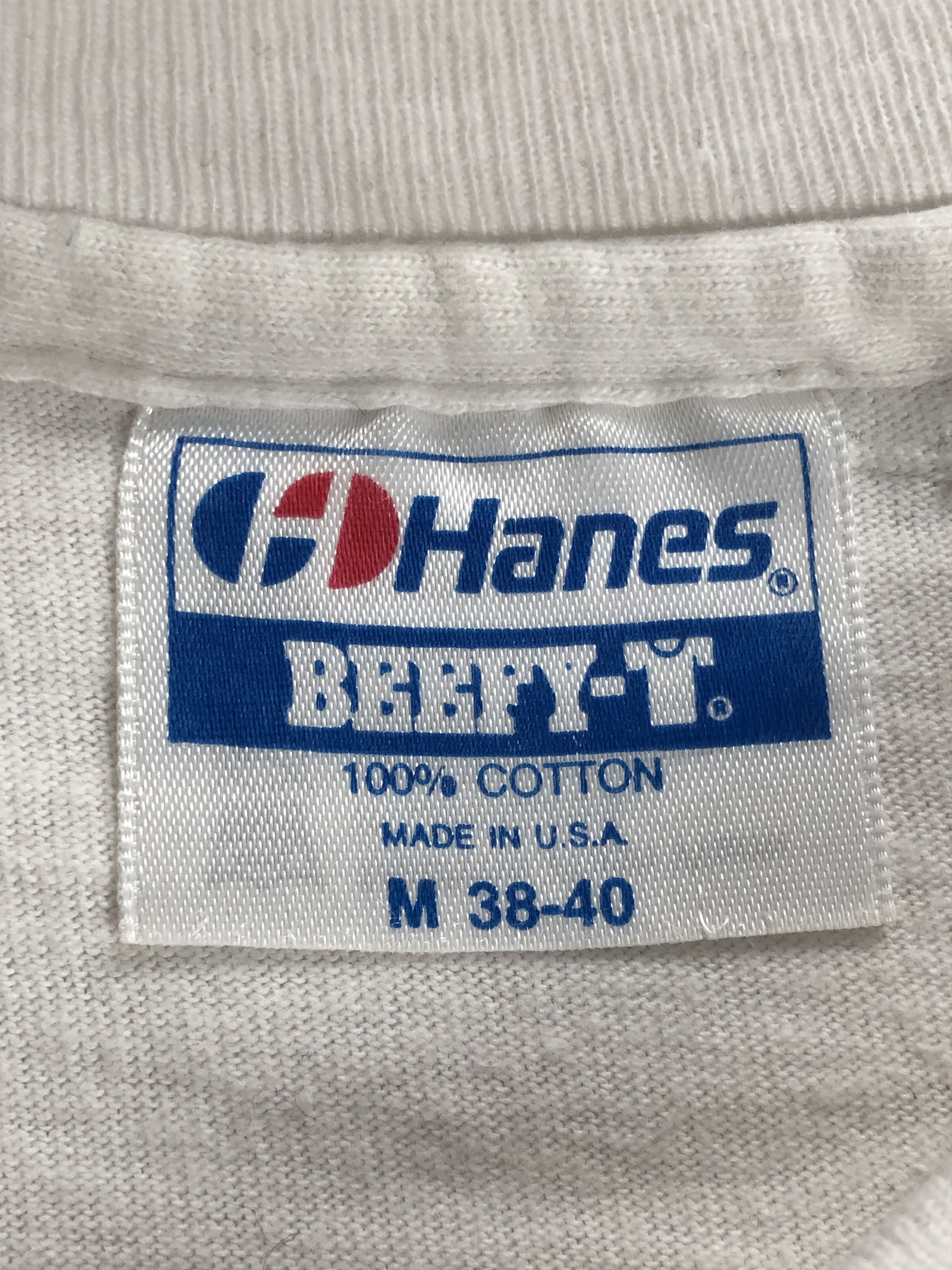 Hanes Vintage 90s Johnny Rockets Beverly Hills Tee Size US M / EU 48-50 / 2 - 13 Thumbnail