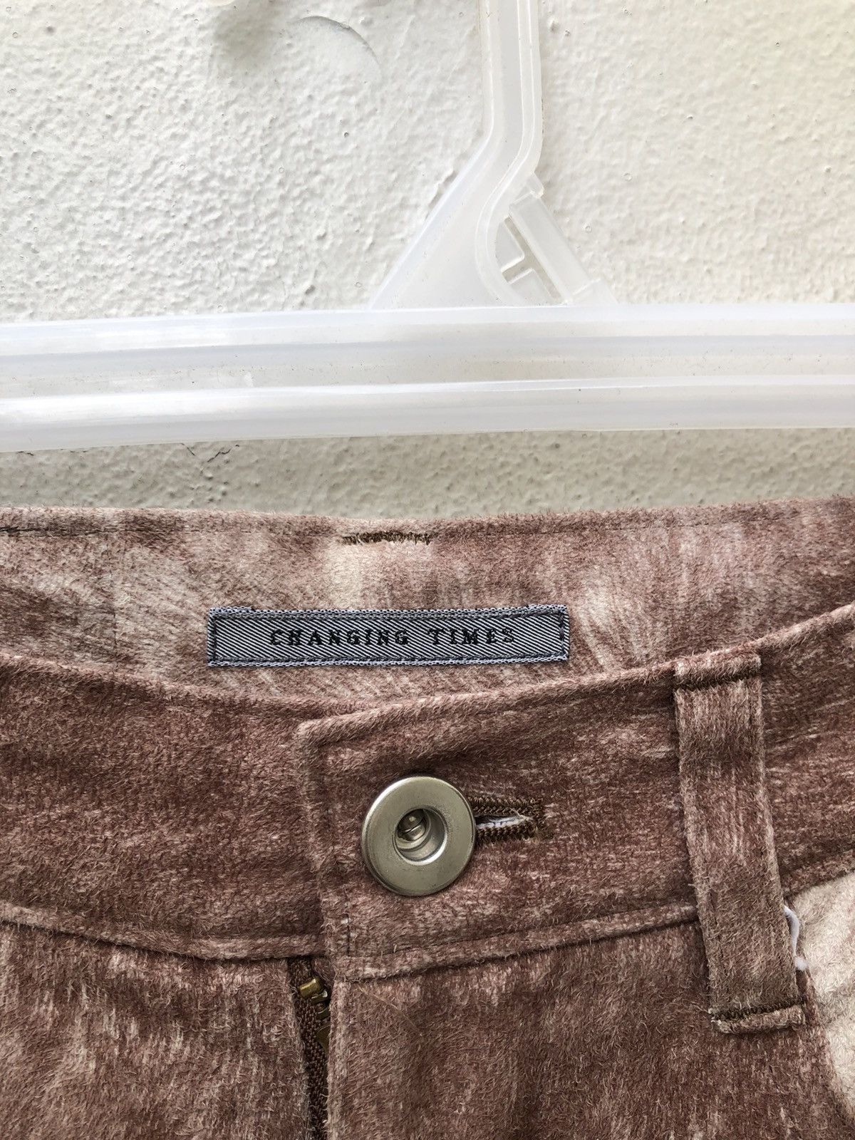 Vintage Japan Brand Changing Time Brown Animal Pant Size US 29 - 8 Thumbnail