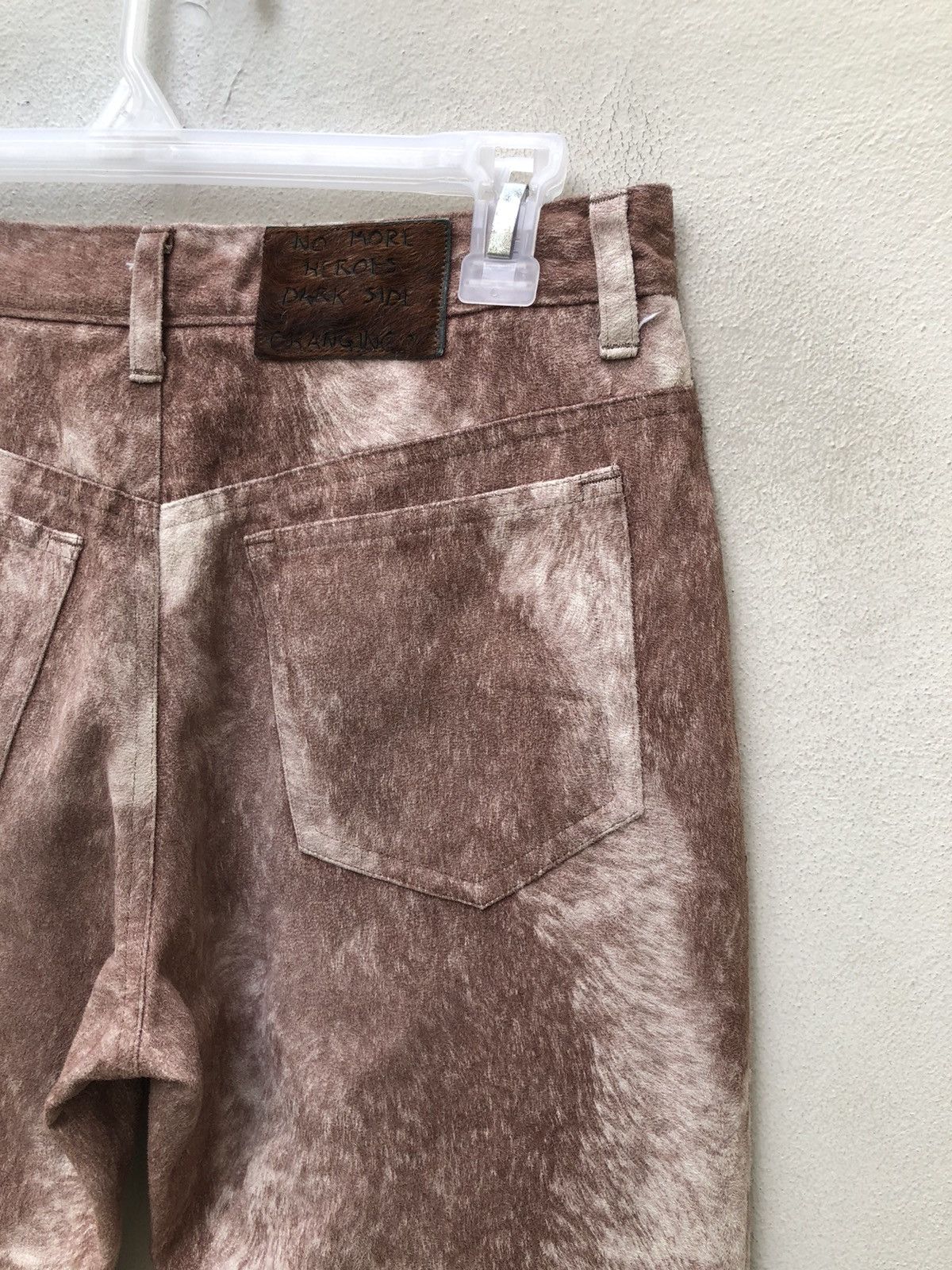 Vintage Japan Brand Changing Time Brown Animal Pant Size US 29 - 20 Thumbnail