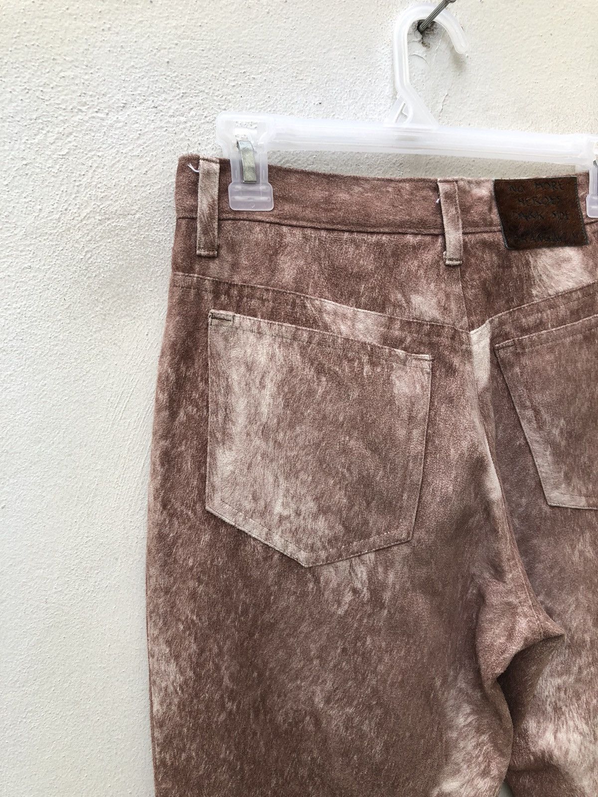 Vintage Japan Brand Changing Time Brown Animal Pant Size US 29 - 17 Thumbnail