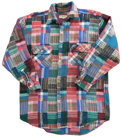 Number Nine Patchwork Shirt | Grailed