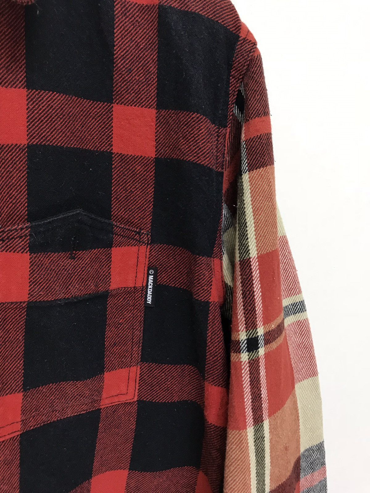 Flannel Mackdaddy Tartan Plaid Flannel Button Up Two Tones Size US M / EU 48-50 / 2 - 3 Thumbnail