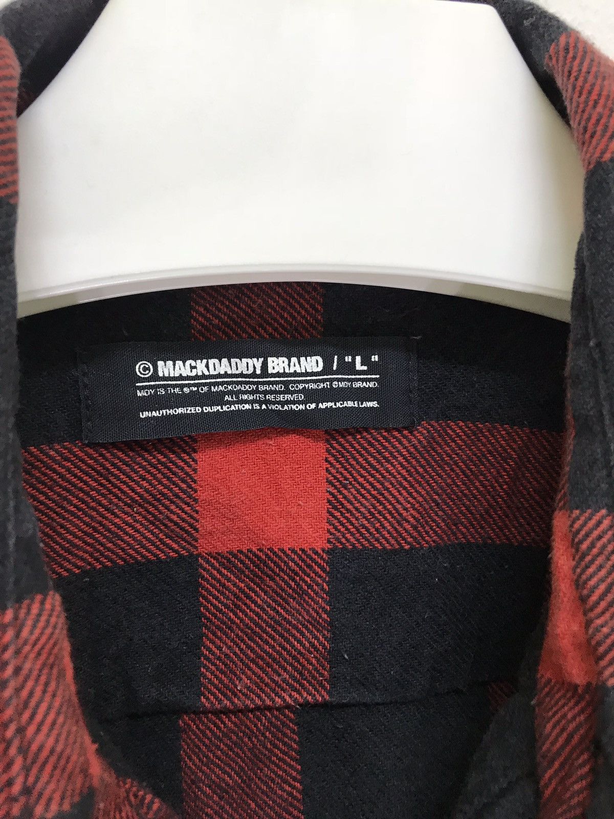Flannel Mackdaddy Tartan Plaid Flannel Button Up Two Tones Size US M / EU 48-50 / 2 - 4 Thumbnail